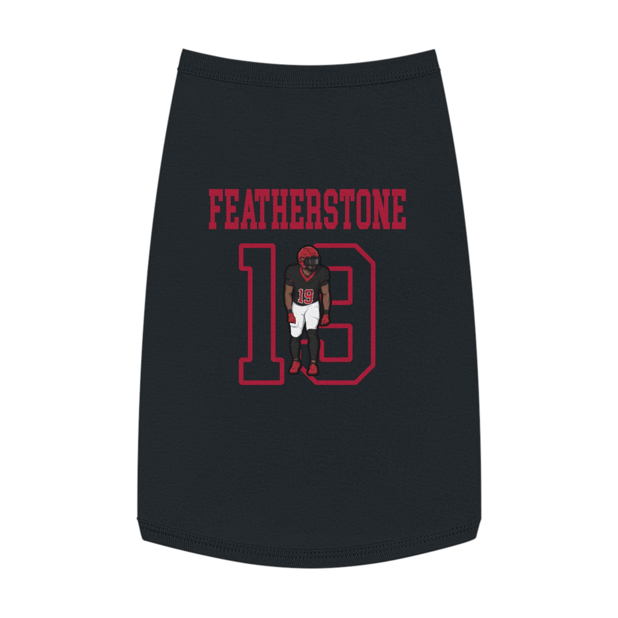 Pet Tank Top — character_shirsey in Black