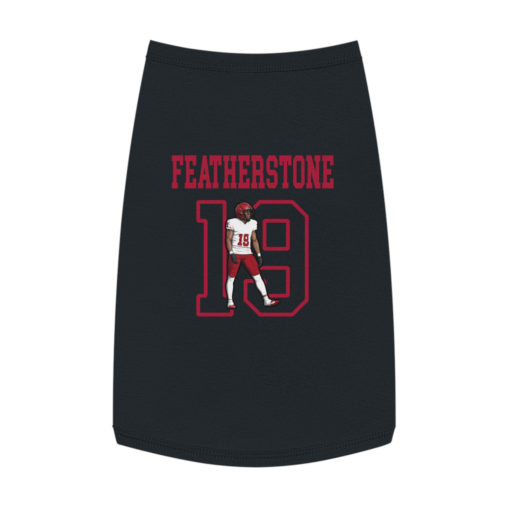 Pet Tank Top — character_shirsey in Black