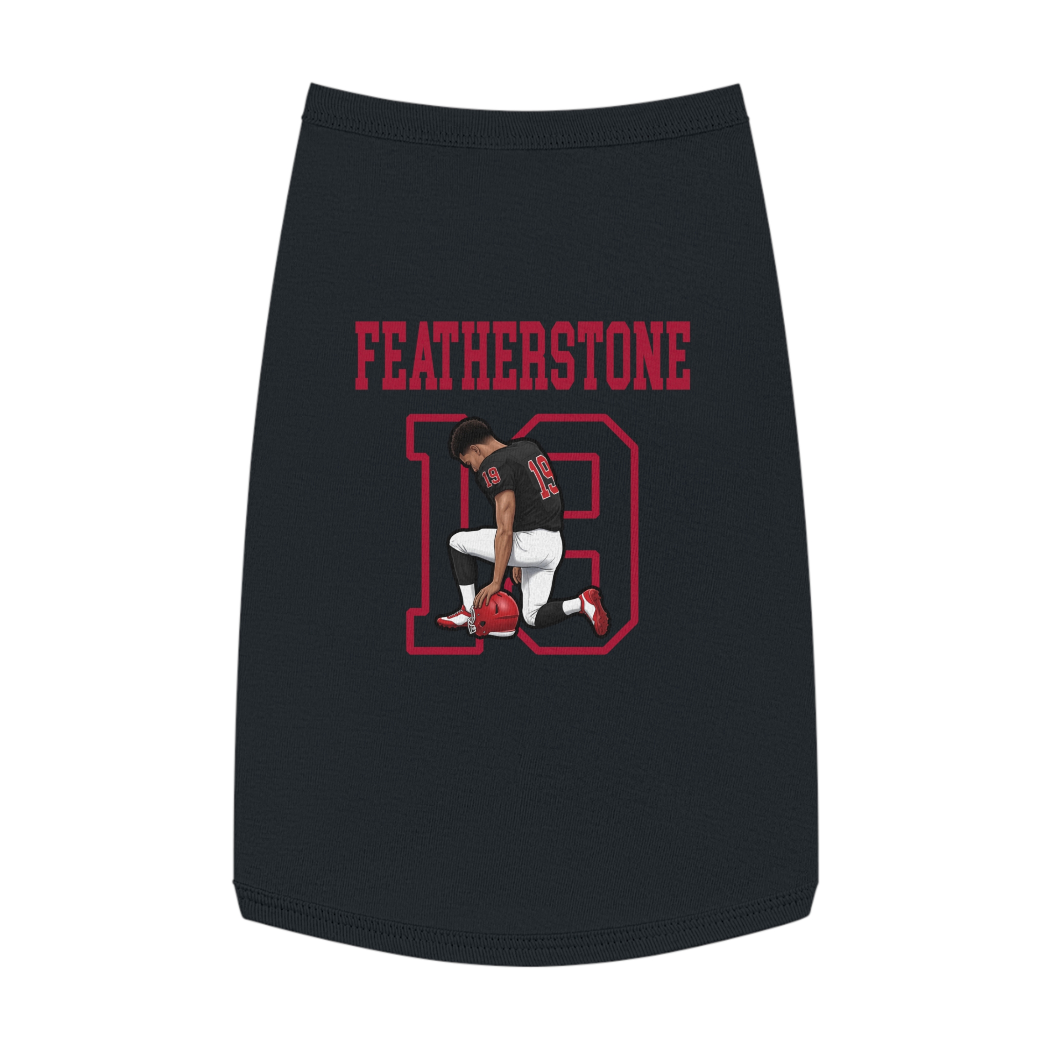 Pet Tank Top — character_shirsey in Black