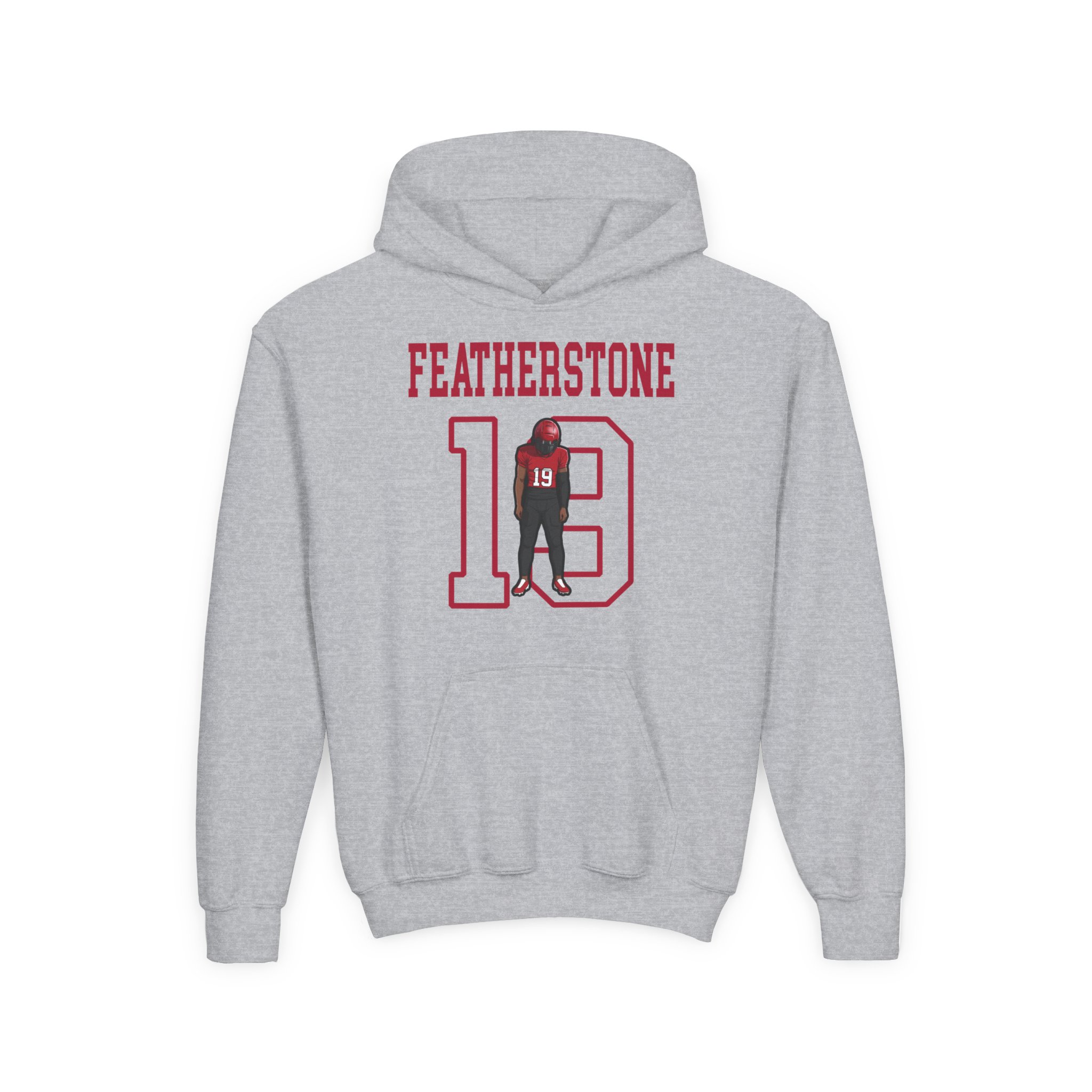 Youth Hoodie — character_shirsey in Grey