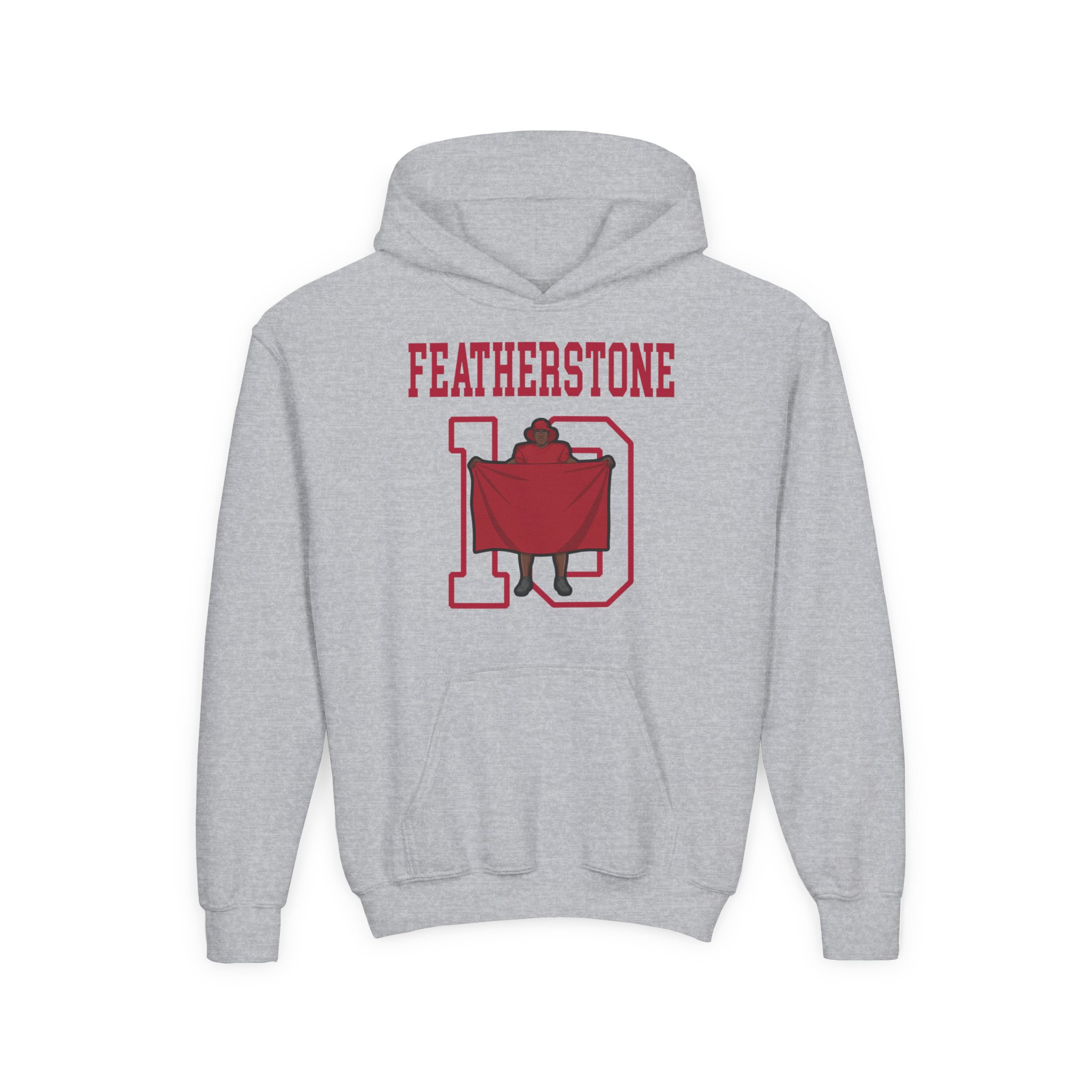 Youth Hoodie — character_shirsey in Grey