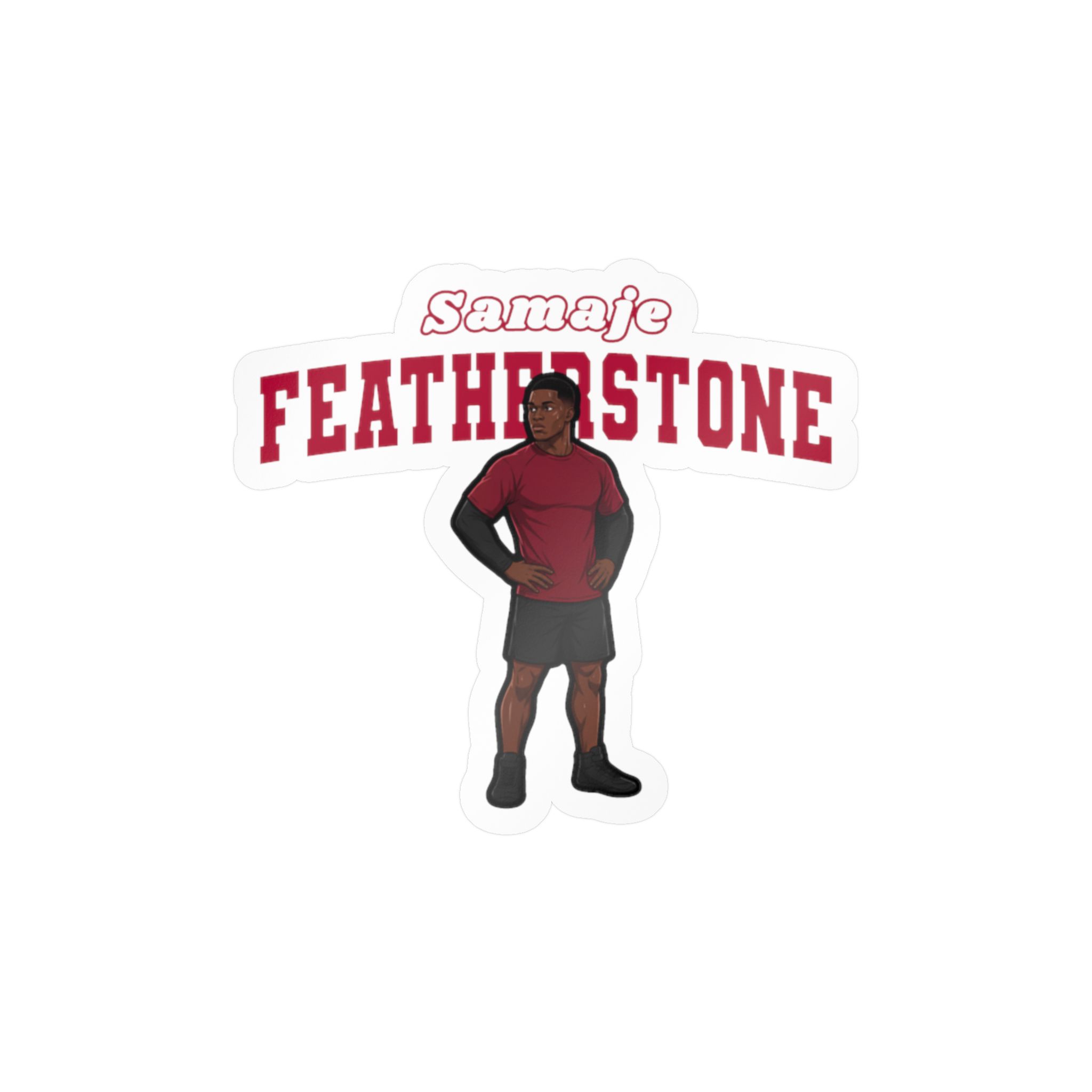 Vinyl Sticker — character_name_arch in Classic