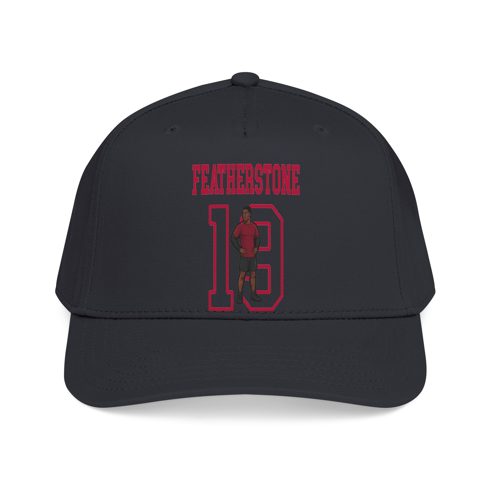 Baseball Cap — character_shirsey in Black