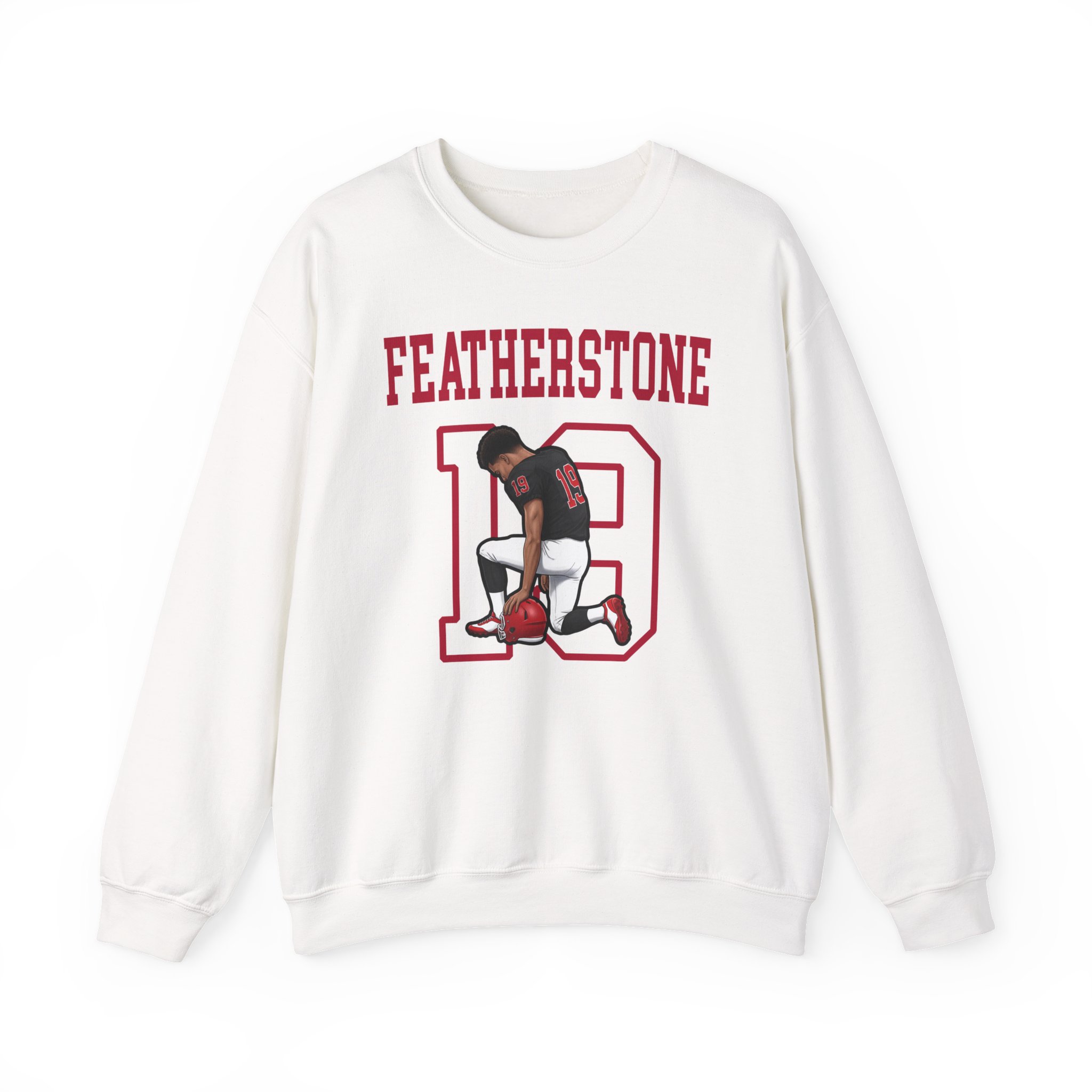 Crewneck Sweatshirt — character_shirsey in White