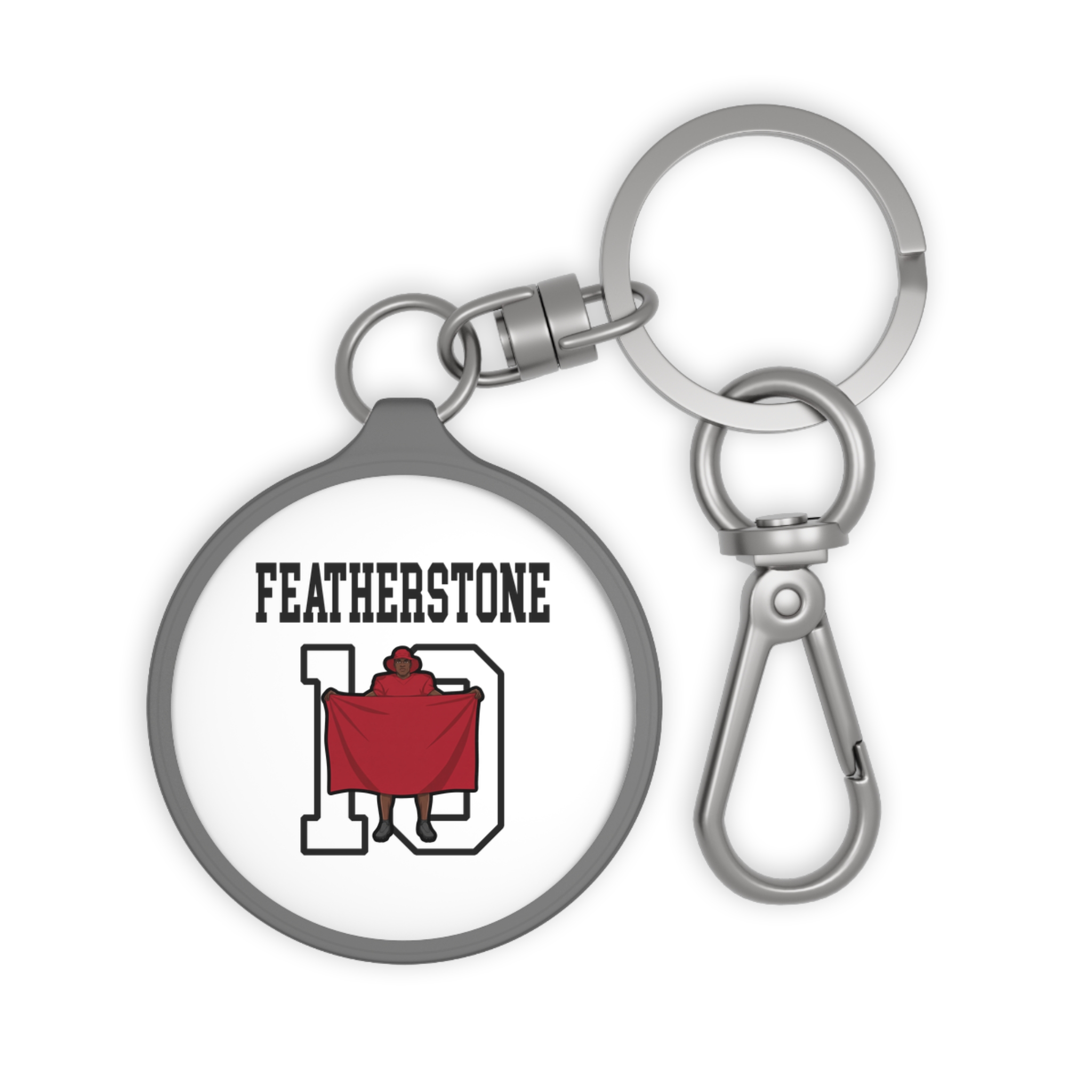 Keychain — character_shirsey in Grey