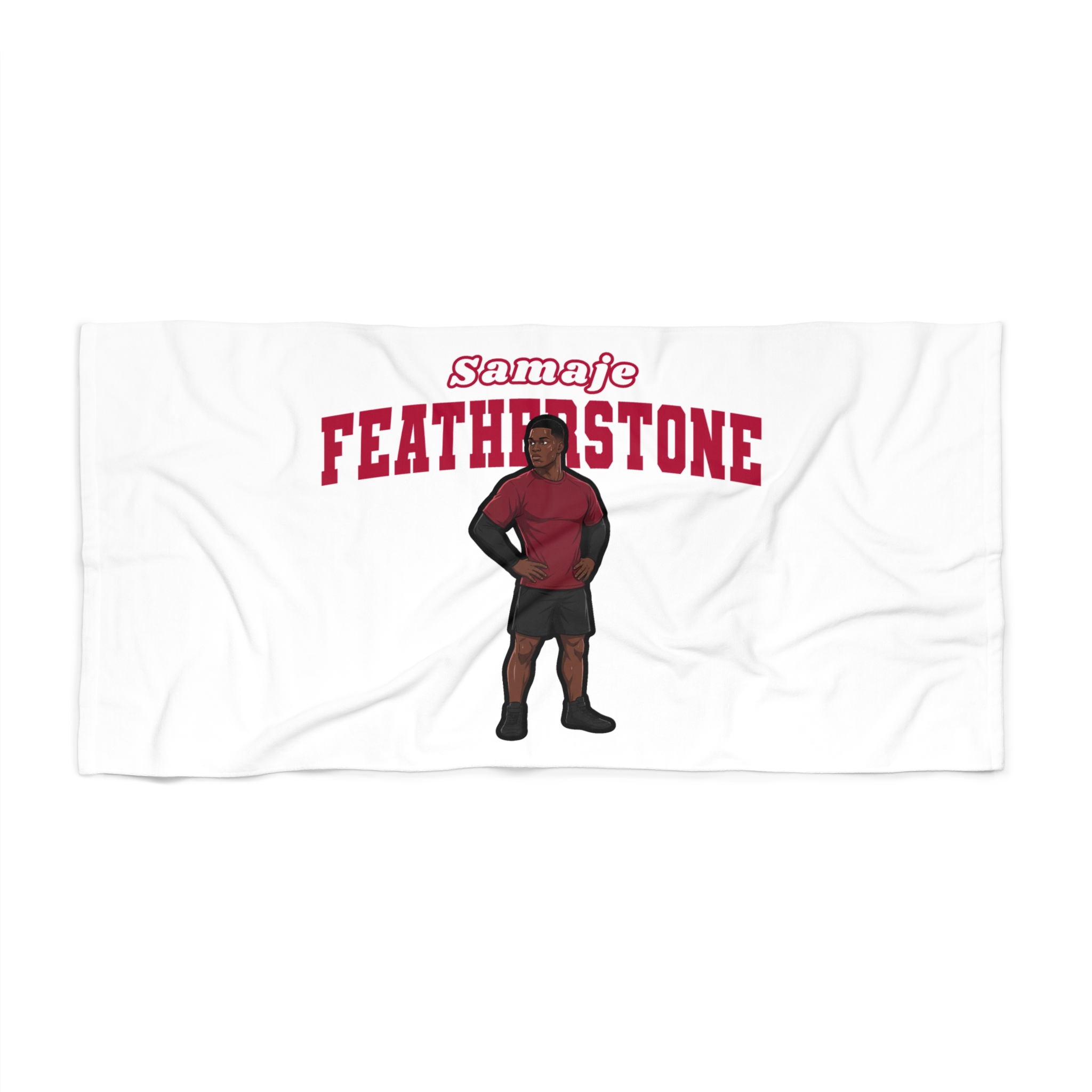 Beach Towel — character_name_arch in Classic