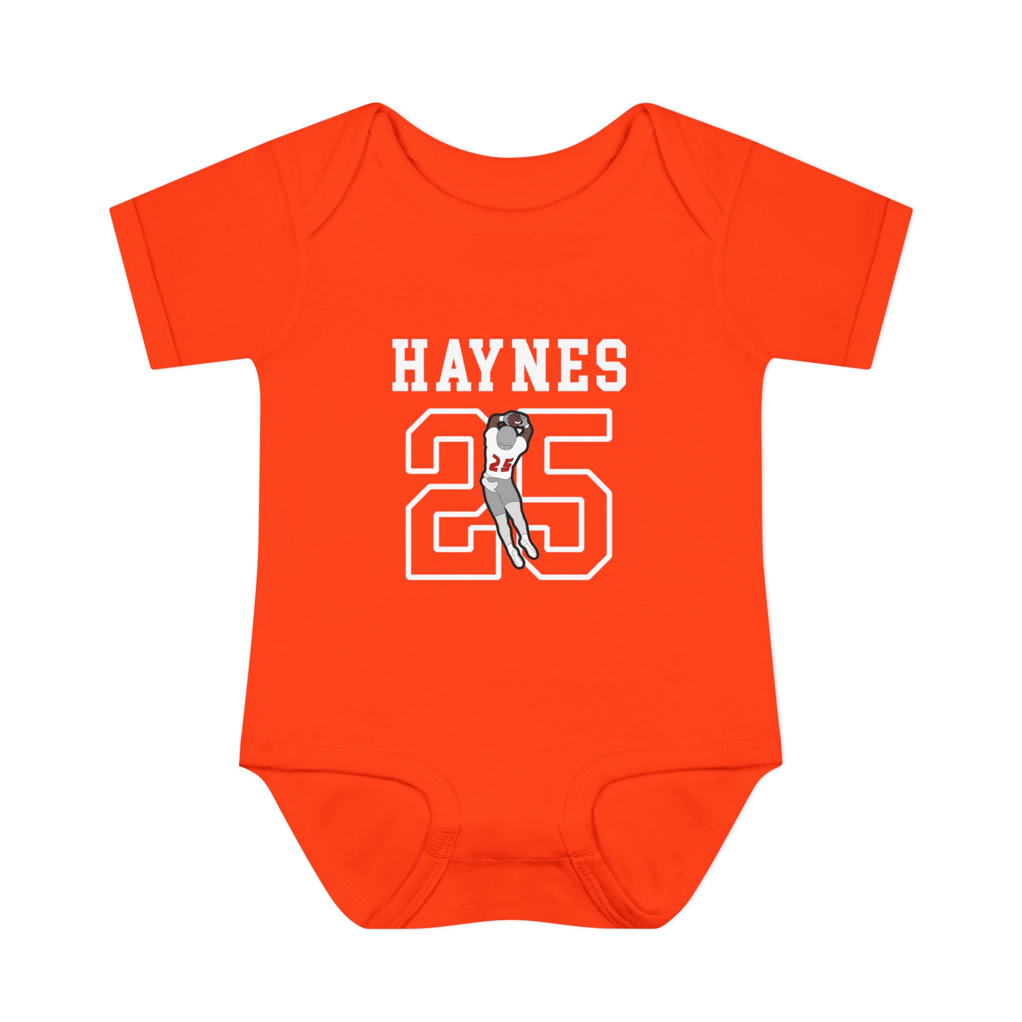 Baby Onesie — character_shirsey in Orange