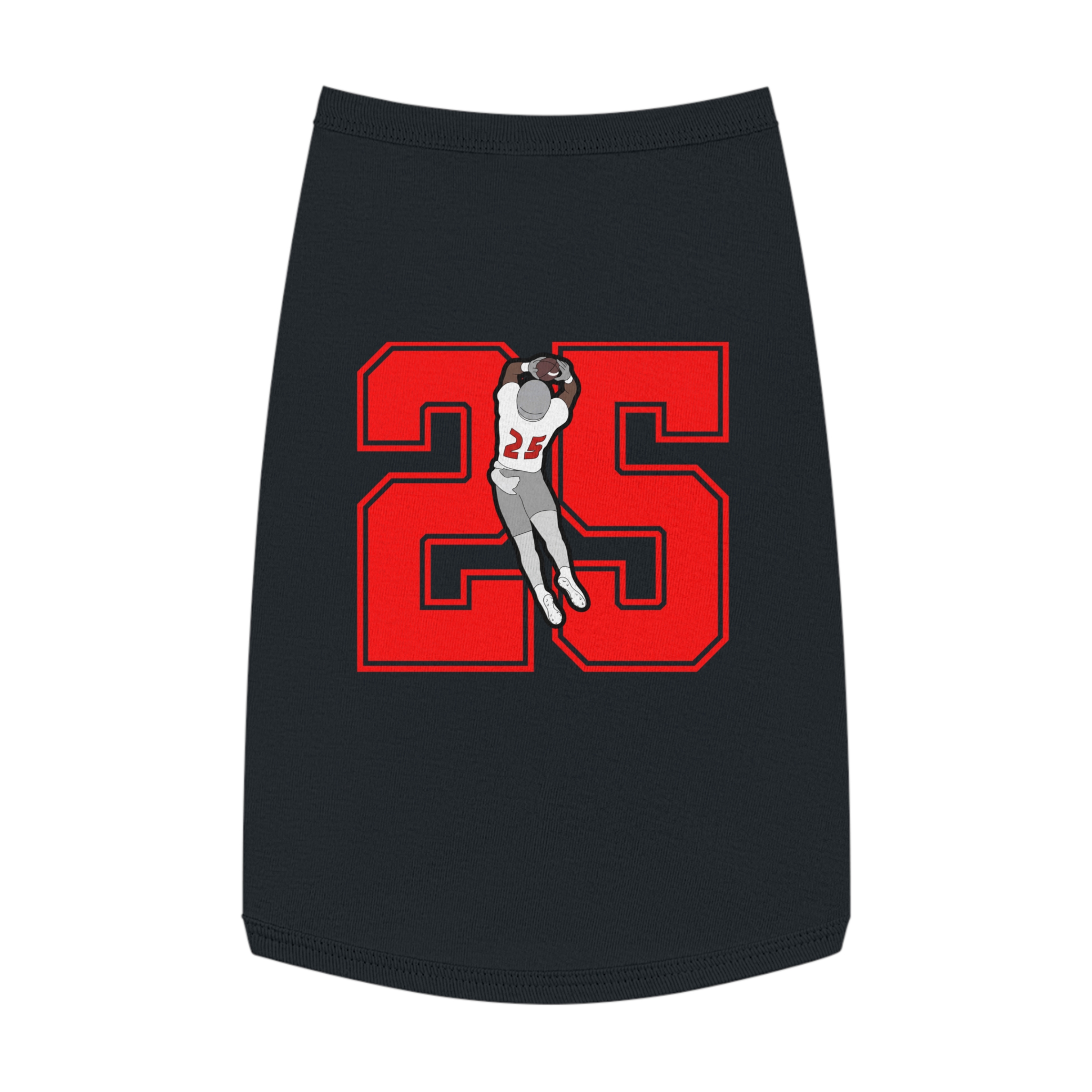 Pet Tank Top — character_number in White