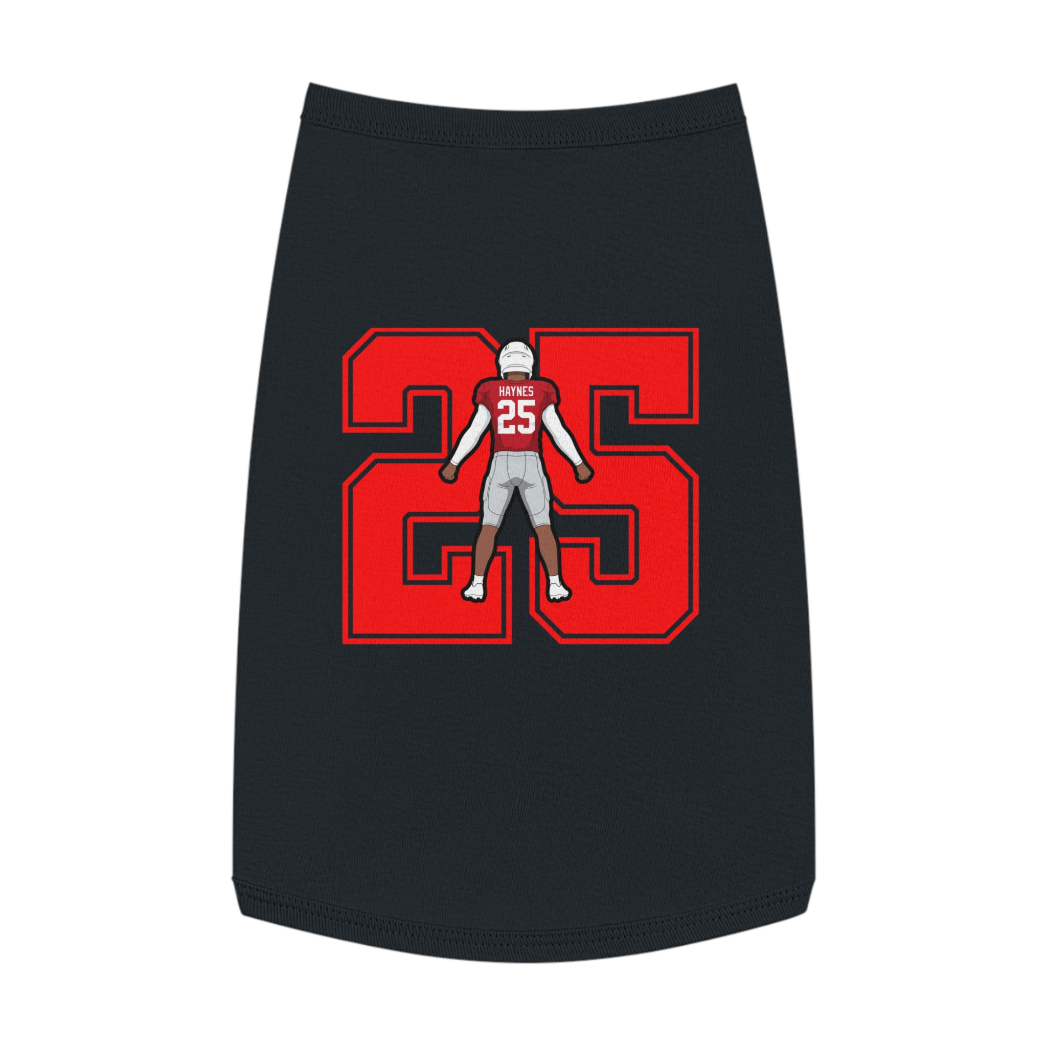 Pet Tank Top — character_number in White