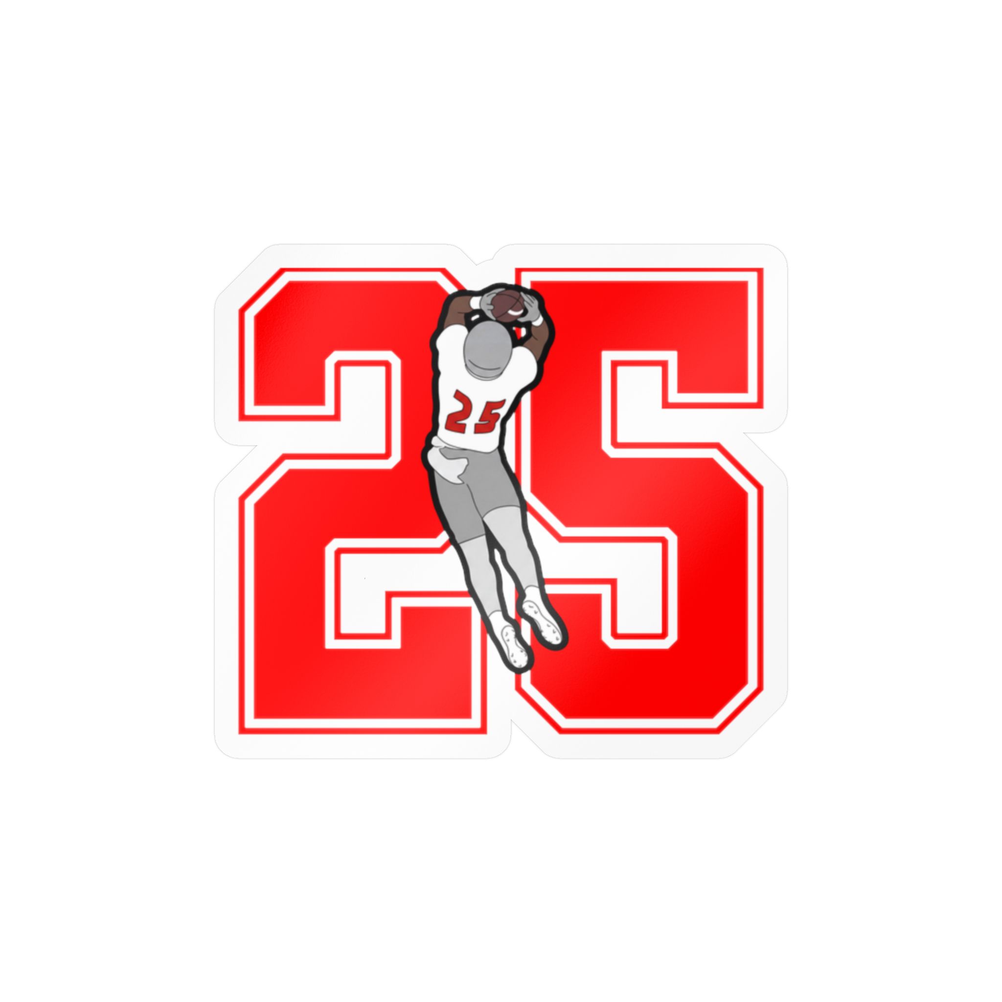 Vinyl Sticker — character_number in Classic