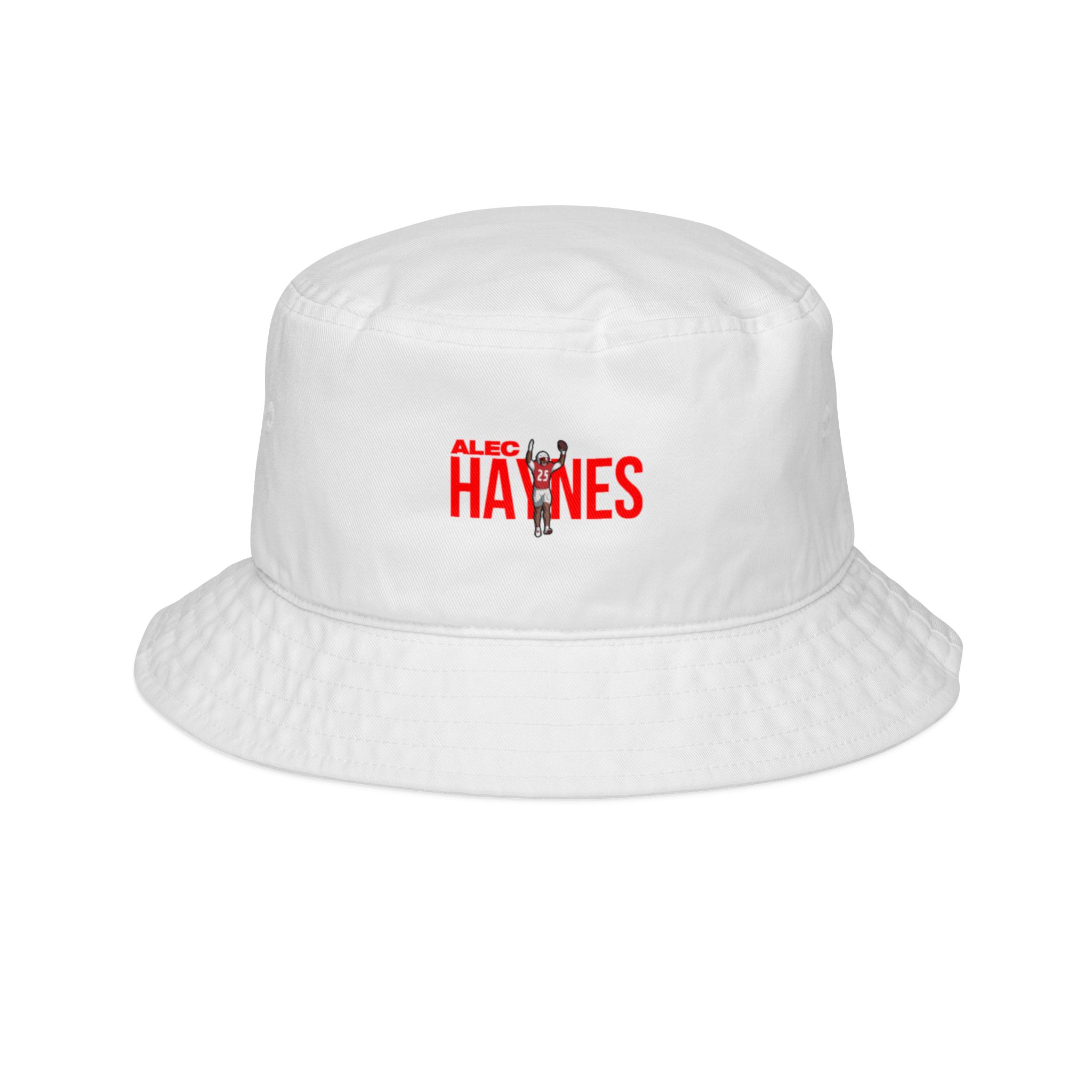 Bucket Hat — character_player_name in White