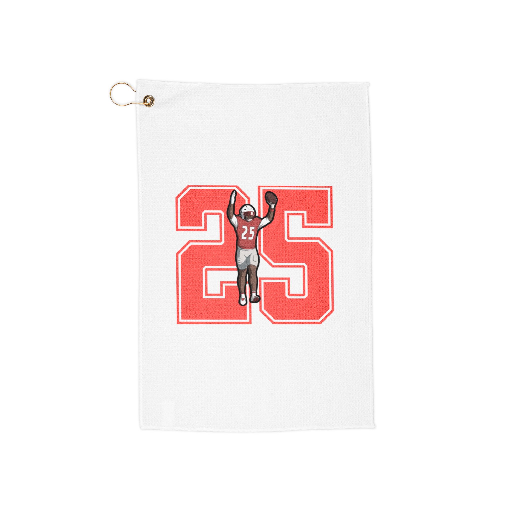 Golf Towel — character_number in Classic