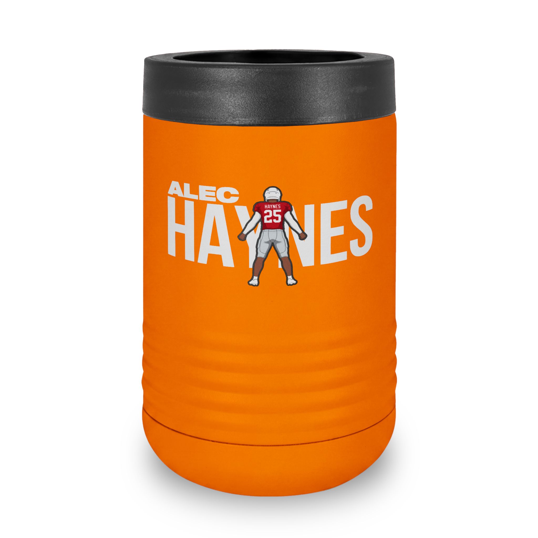 Stainless Can Cooler — character_player_name in Orange