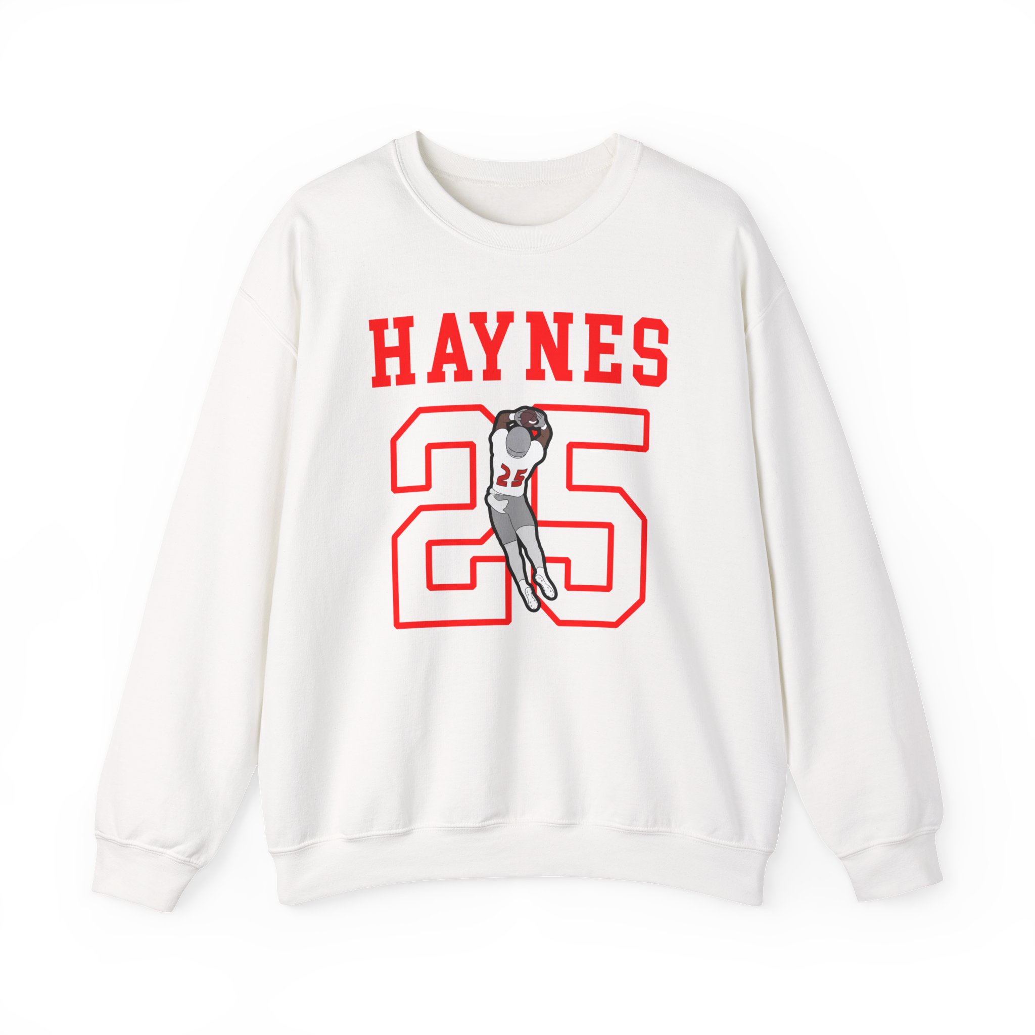 Crewneck Sweatshirt — character_shirsey in White