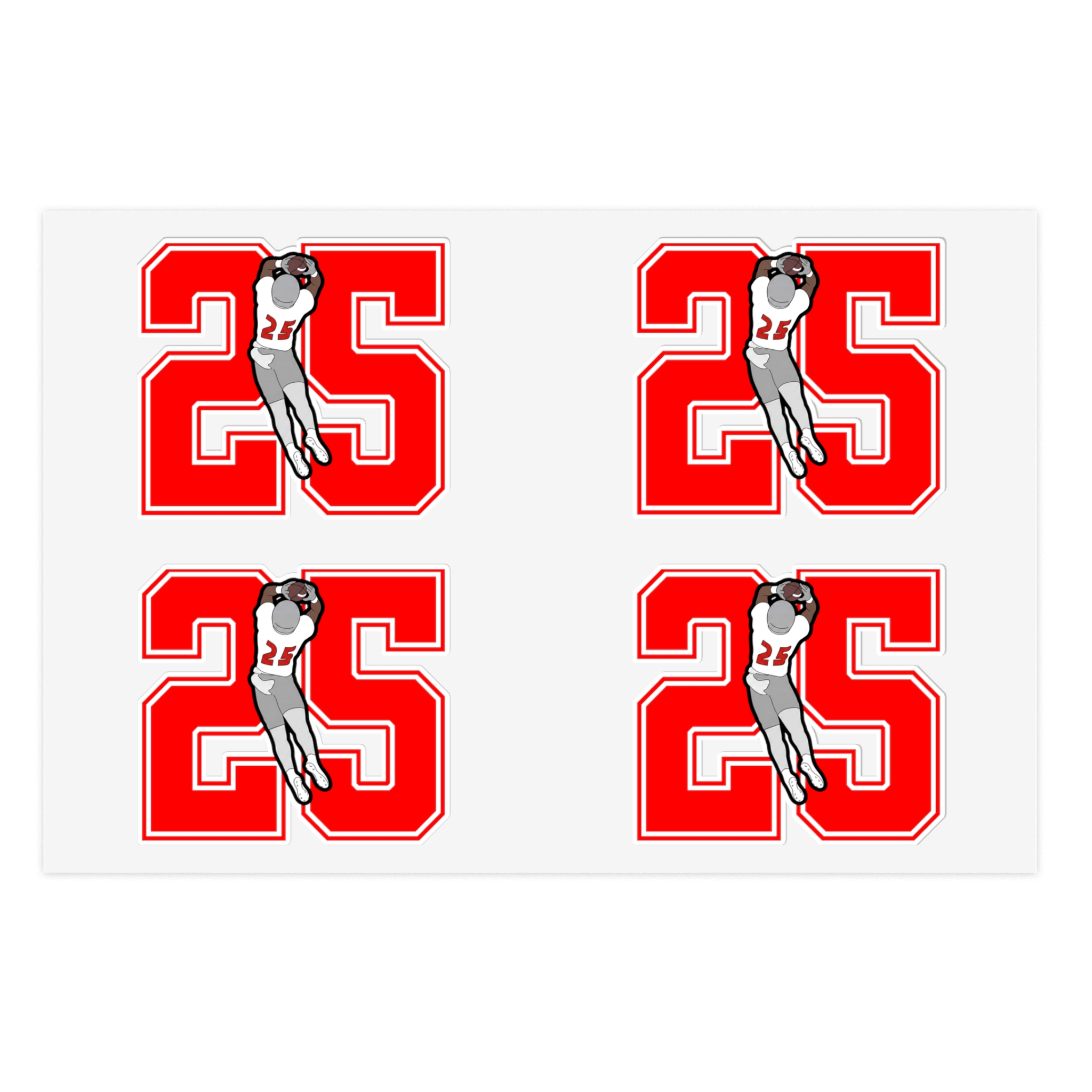 Sticker Sheet — character_number in Classic