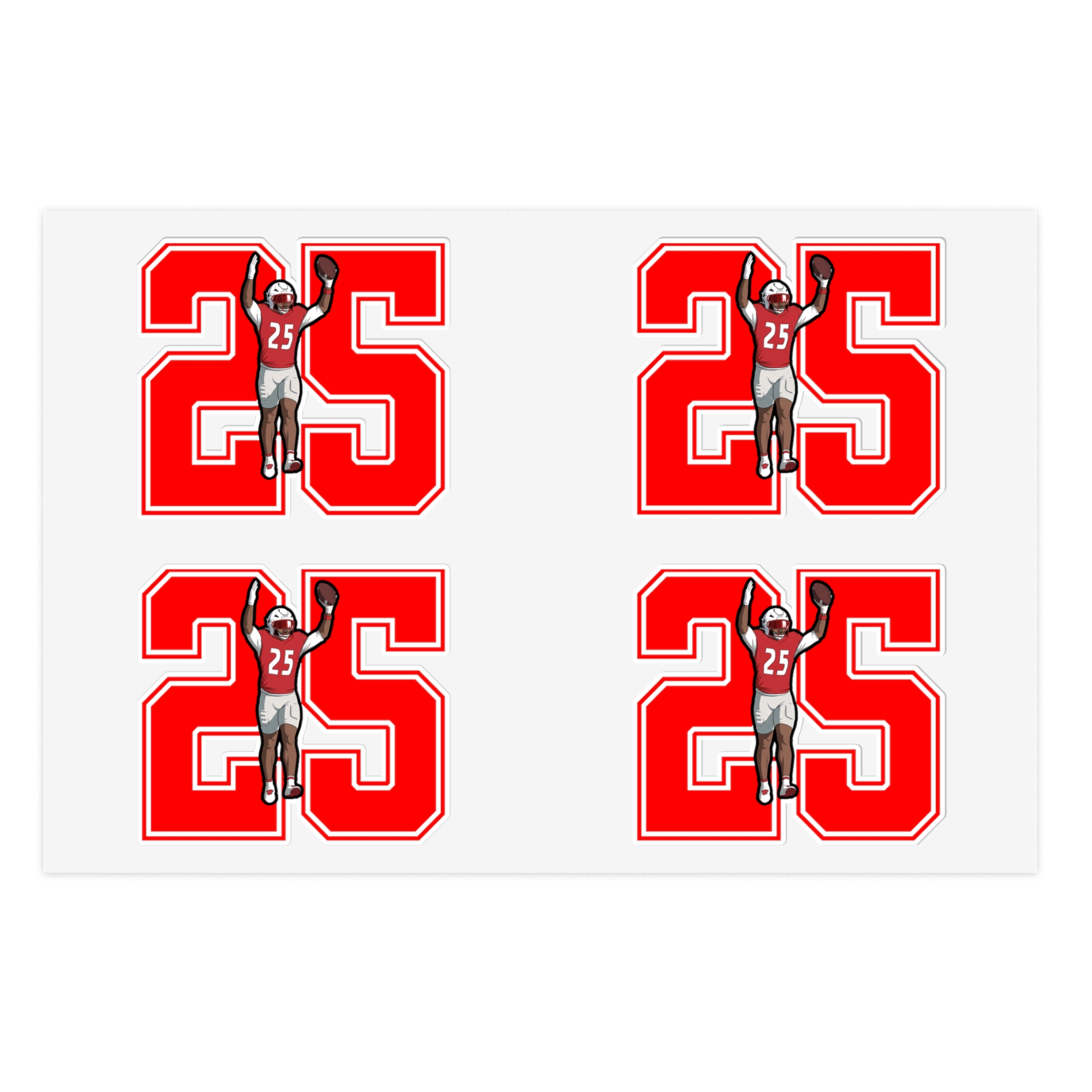 Sticker Sheet — character_number in Classic