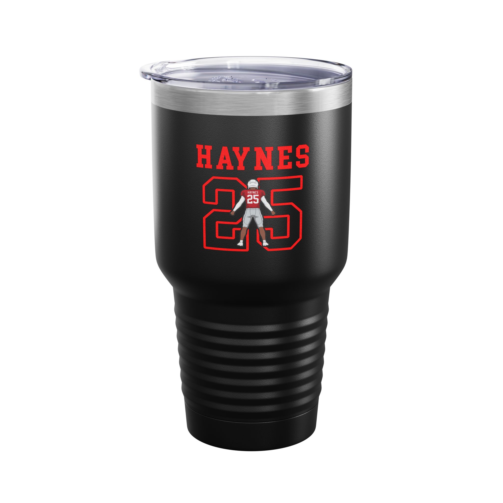 30oz Tumbler — character_shirsey in Black
