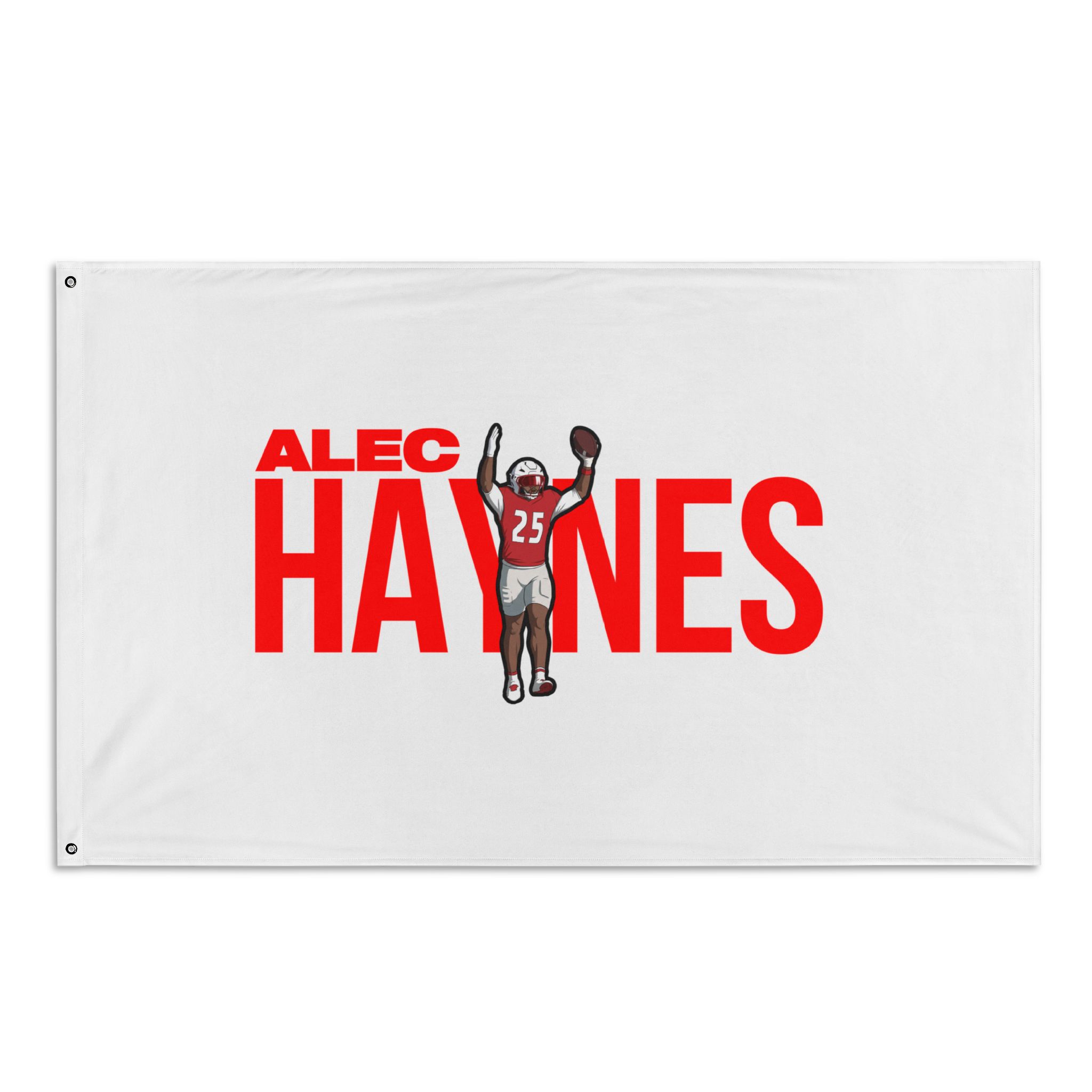Flag (35 × 56 in) — character_player_name in Classic