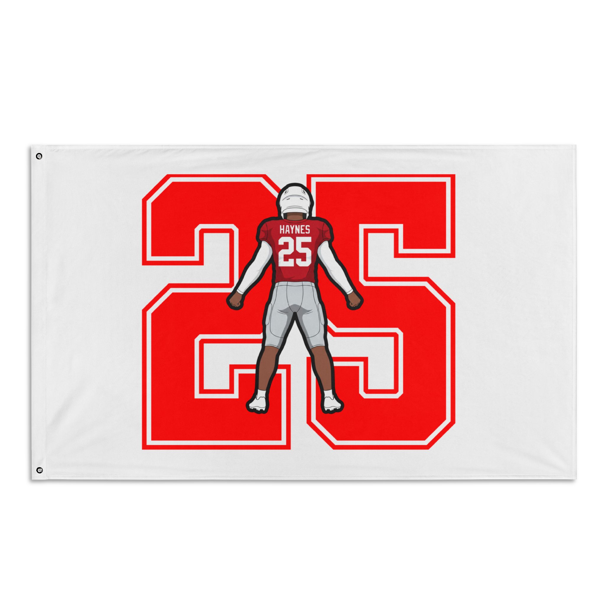 Flag (35 × 56 in) — character_number in Classic