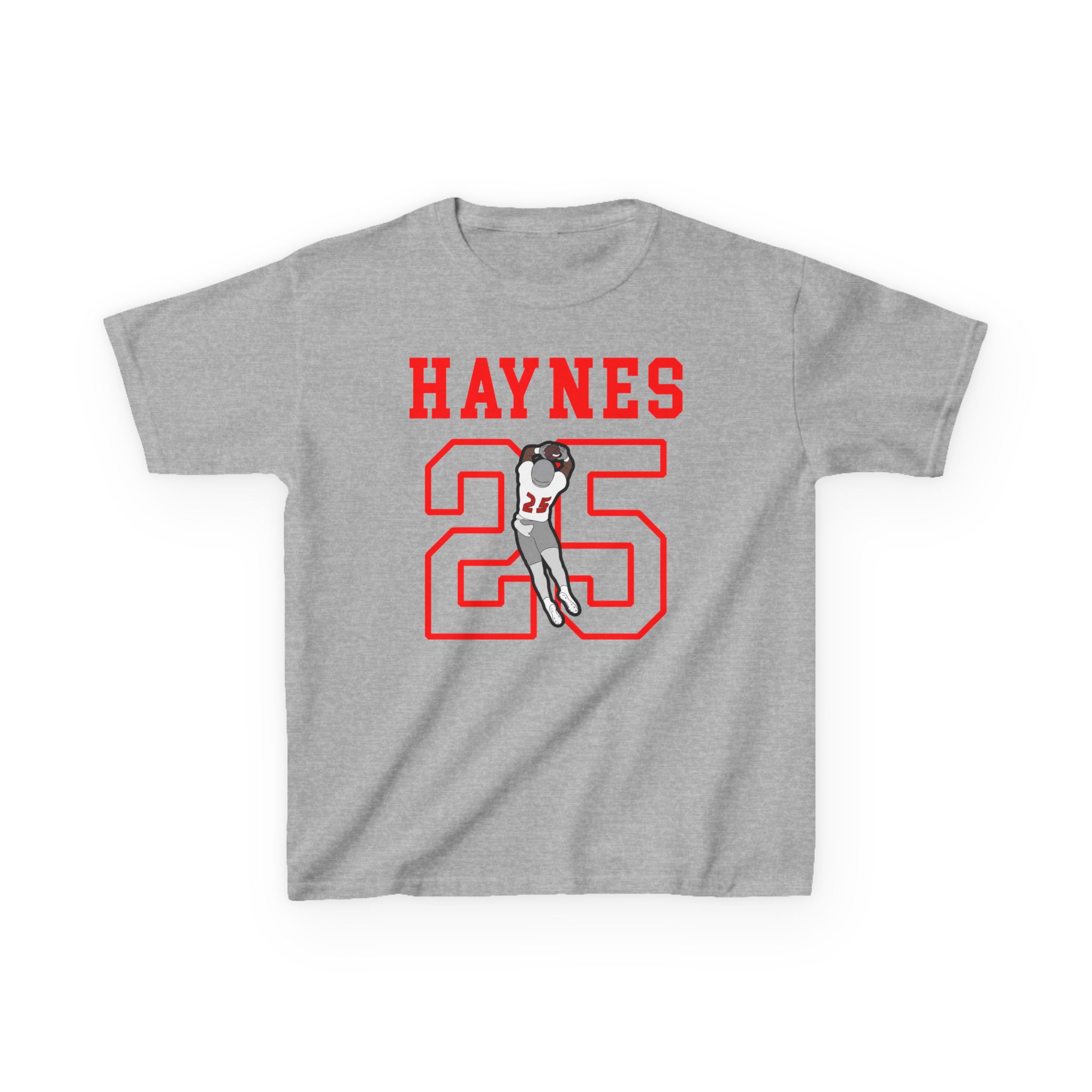 Youth Tee — character_shirsey in Grey