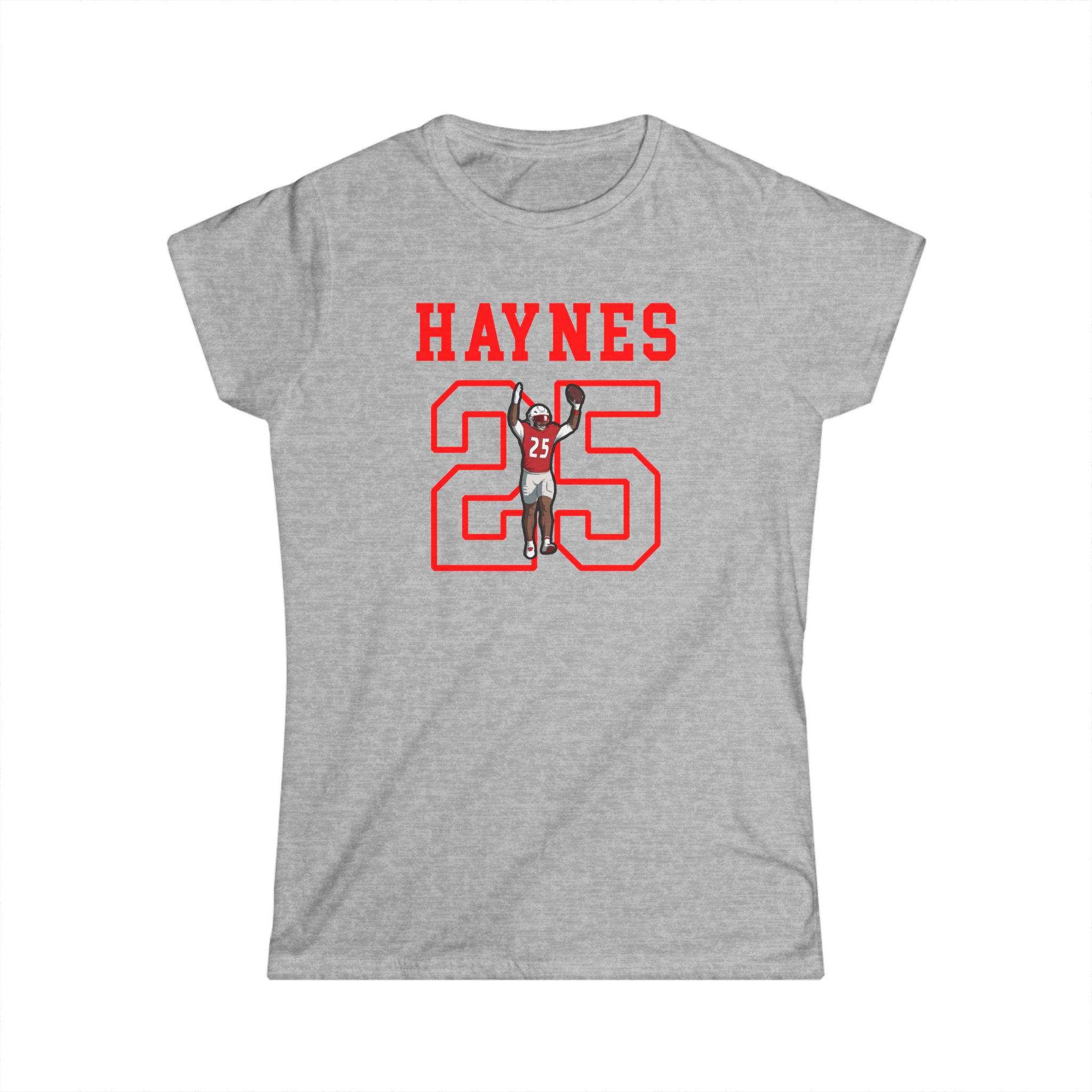 Women's Softstyle Tee — character_shirsey in Grey