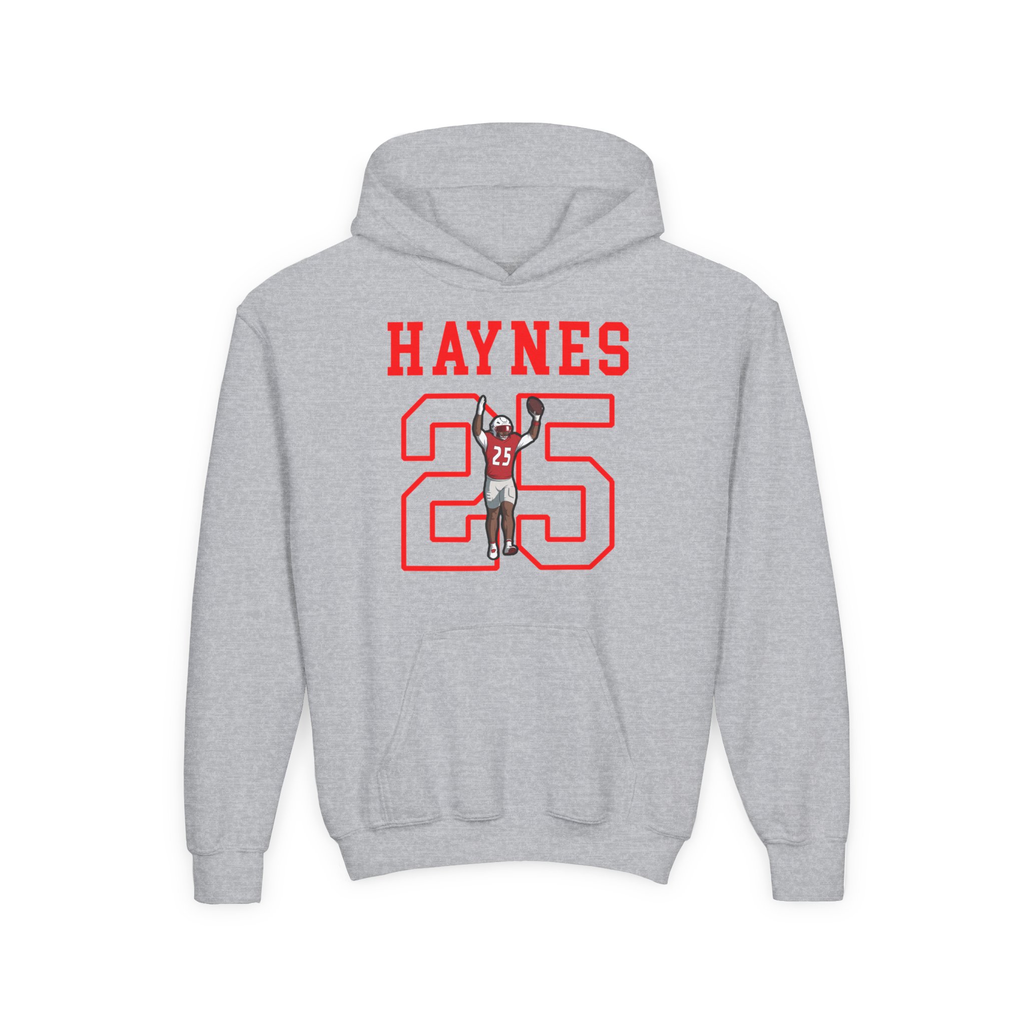 Youth Hoodie — character_shirsey in Grey