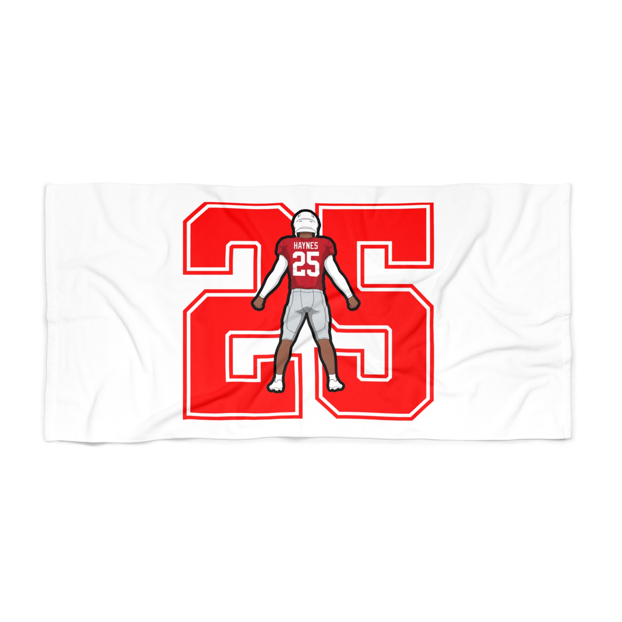 Beach Towel — character_number in Classic