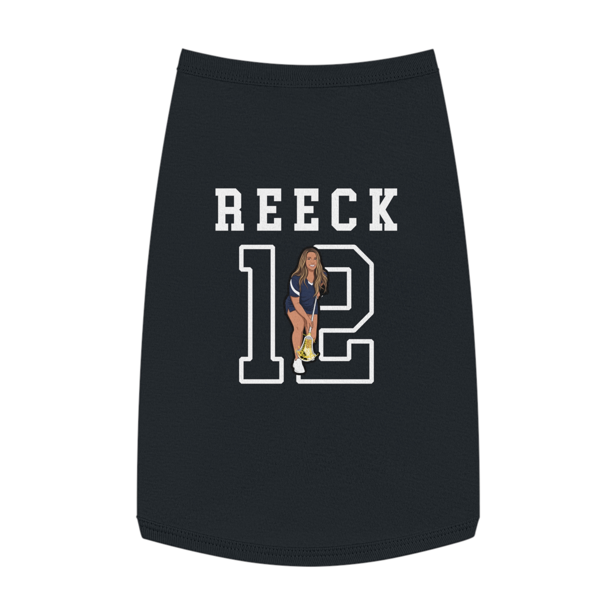 Pet Tank Top — character_shirsey in Black