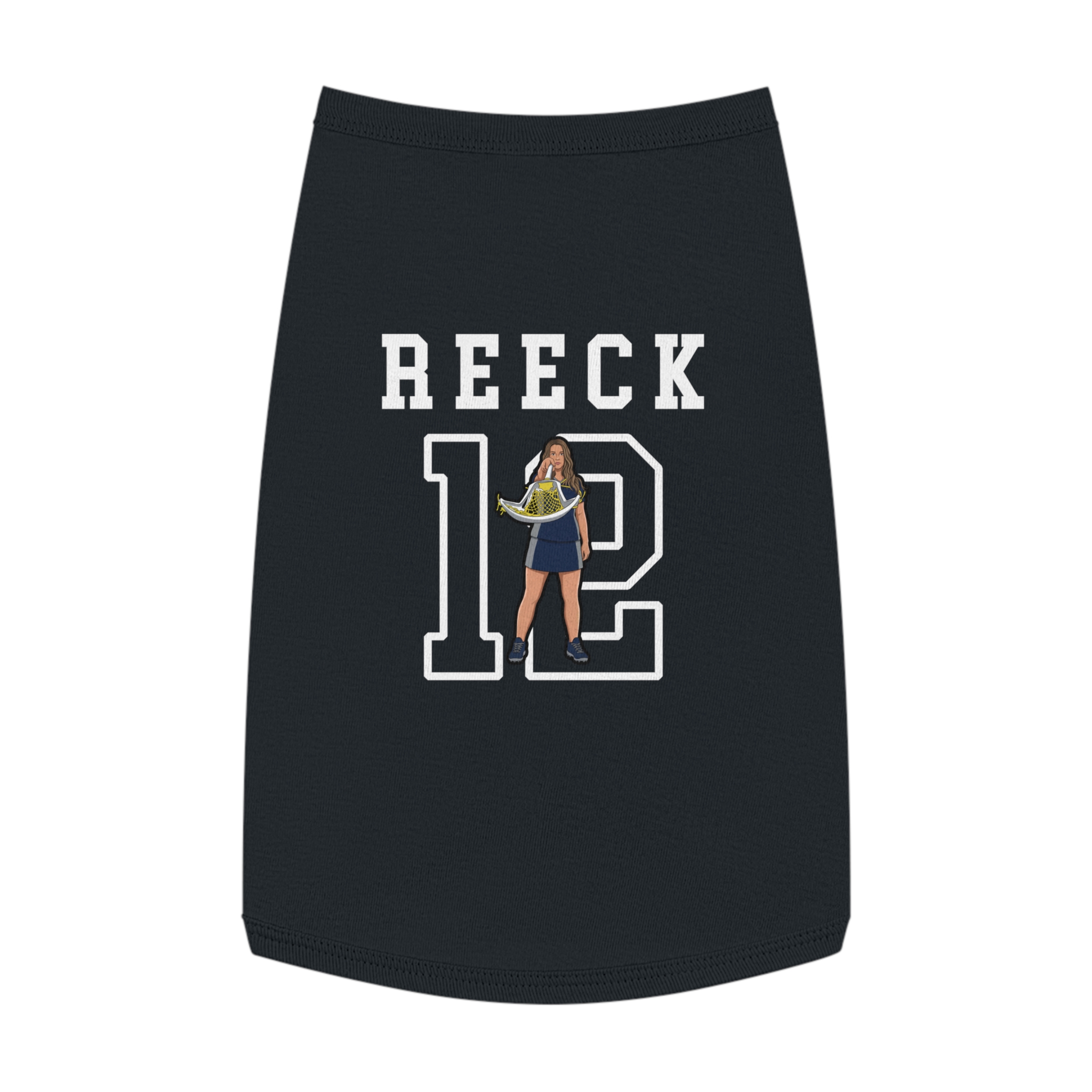 Pet Tank Top — character_shirsey in Black