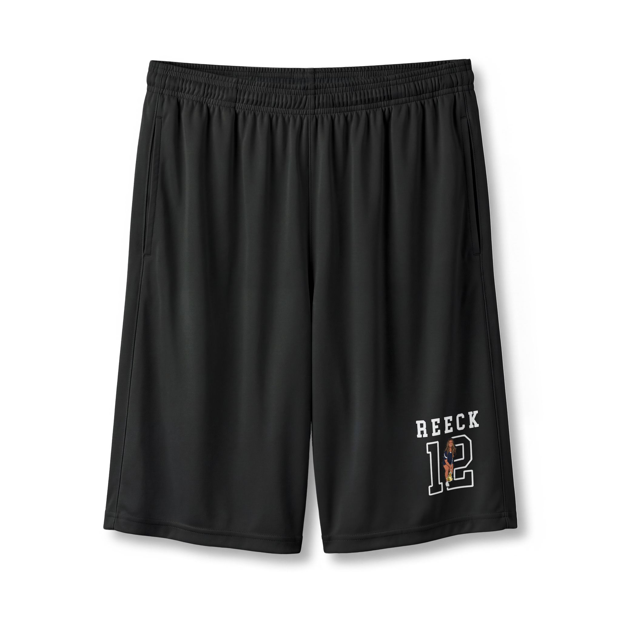 Shorts — character_shirsey in Black