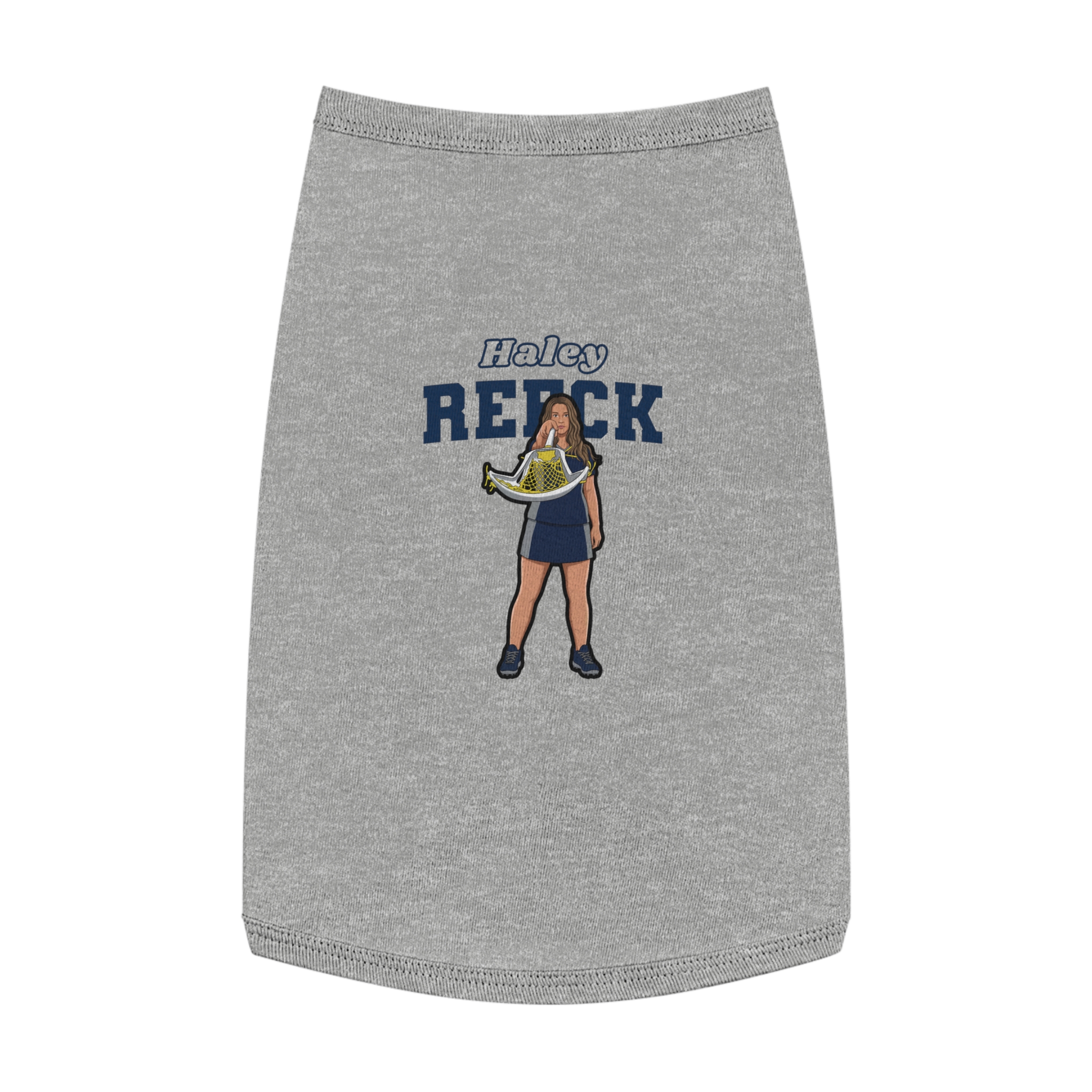 Pet Tank Top — character_name_arch in White