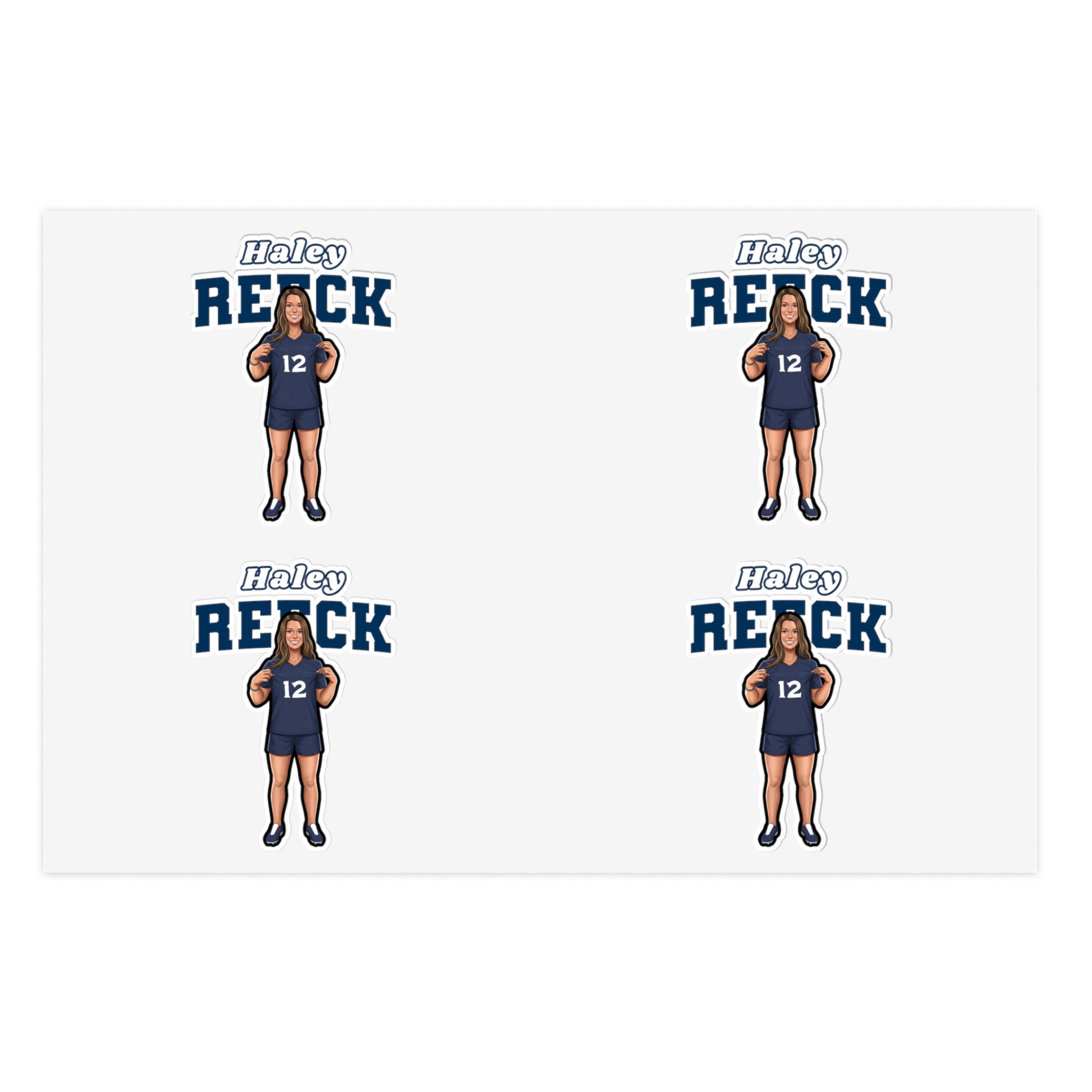 Sticker Sheet — character_name_arch in Classic