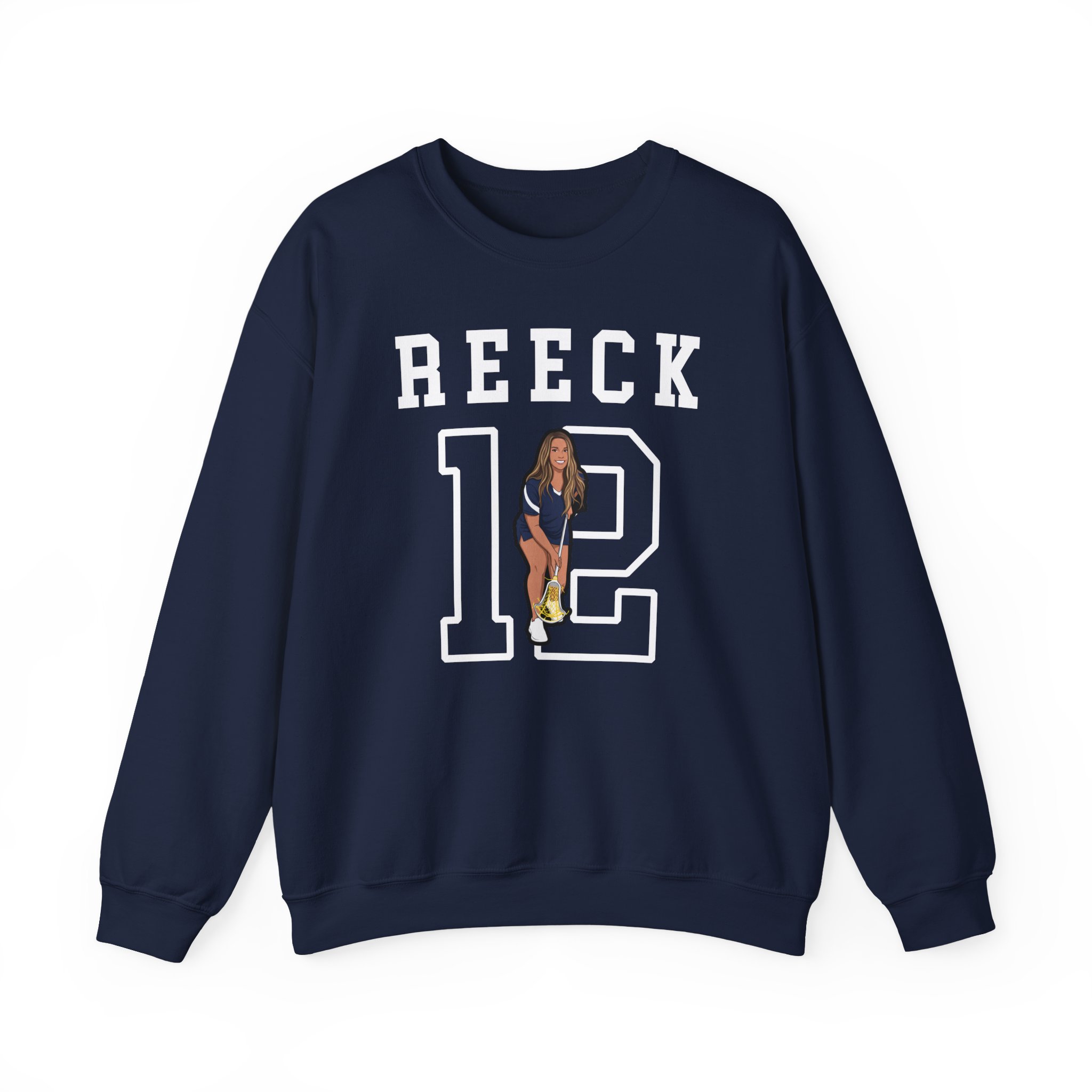 Crewneck Sweatshirt — character_shirsey in Navy