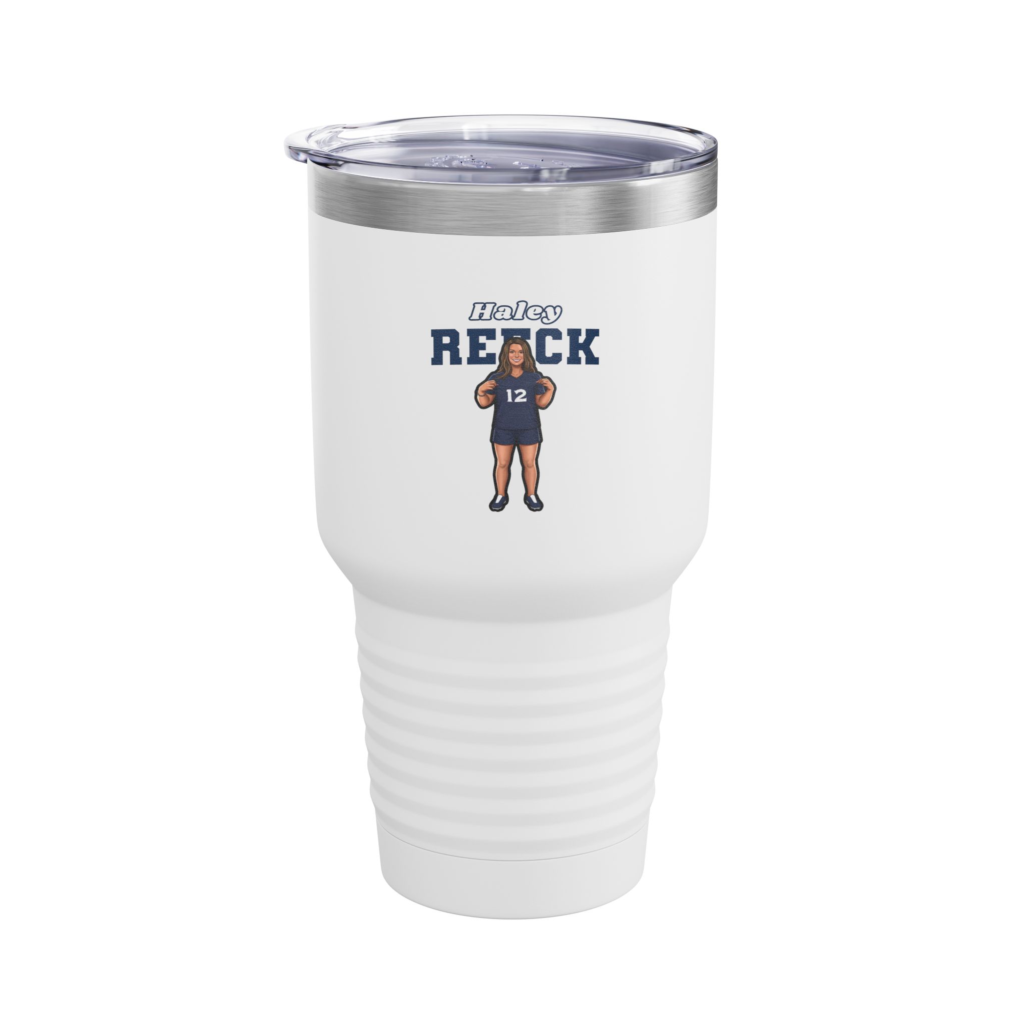 30oz Tumbler — character_name_arch in White