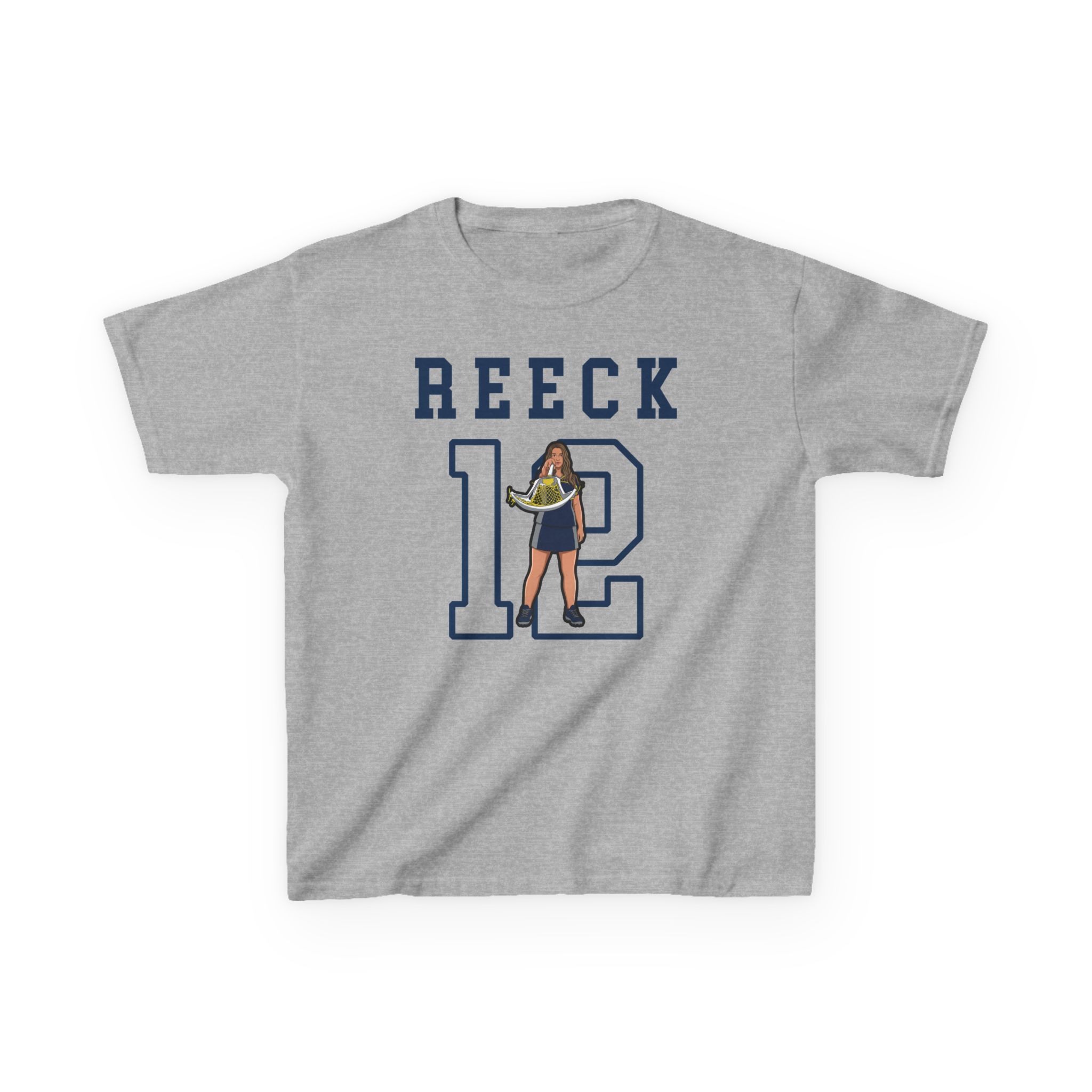 Youth Tee — character_shirsey in Grey