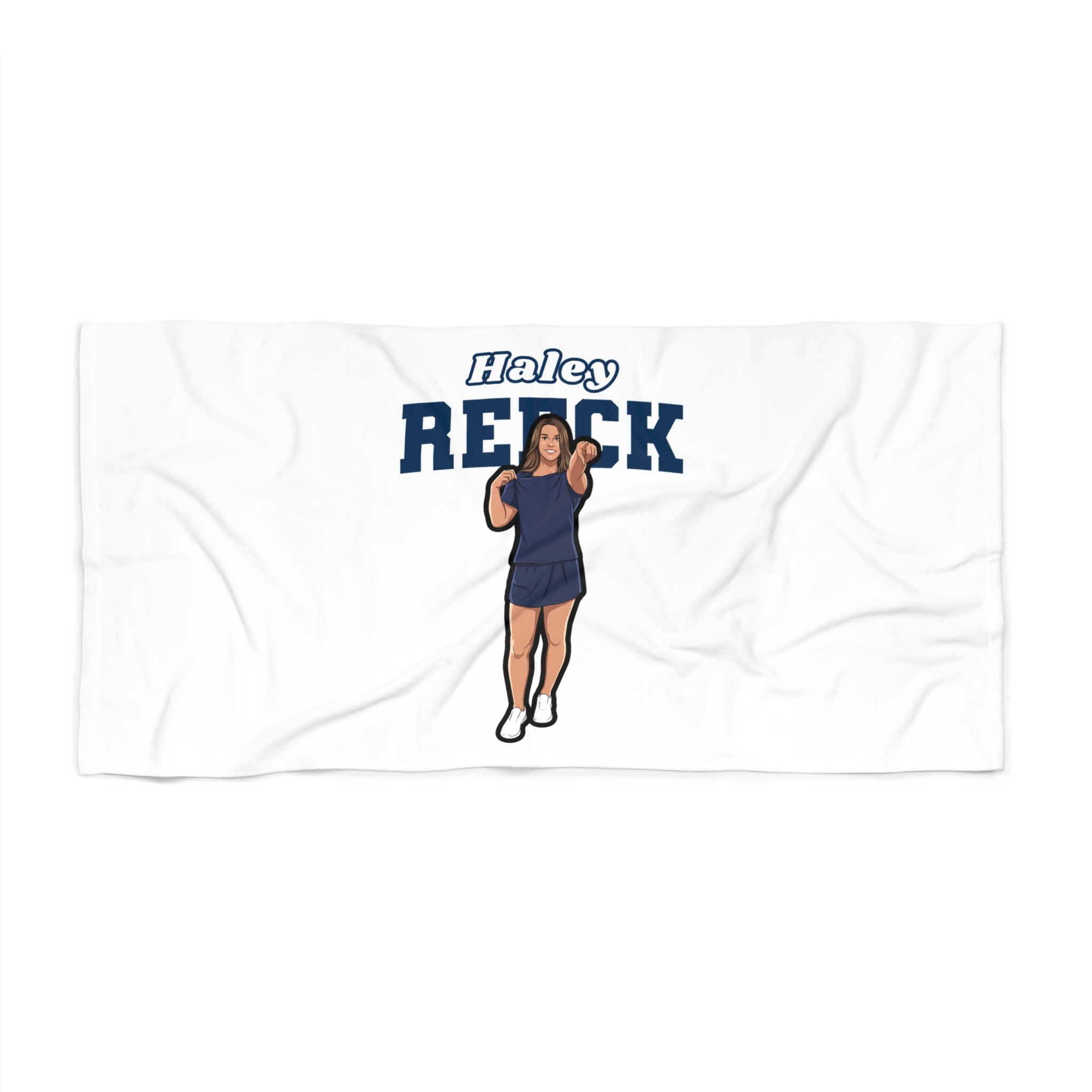 Beach Towel — character_name_arch in Classic