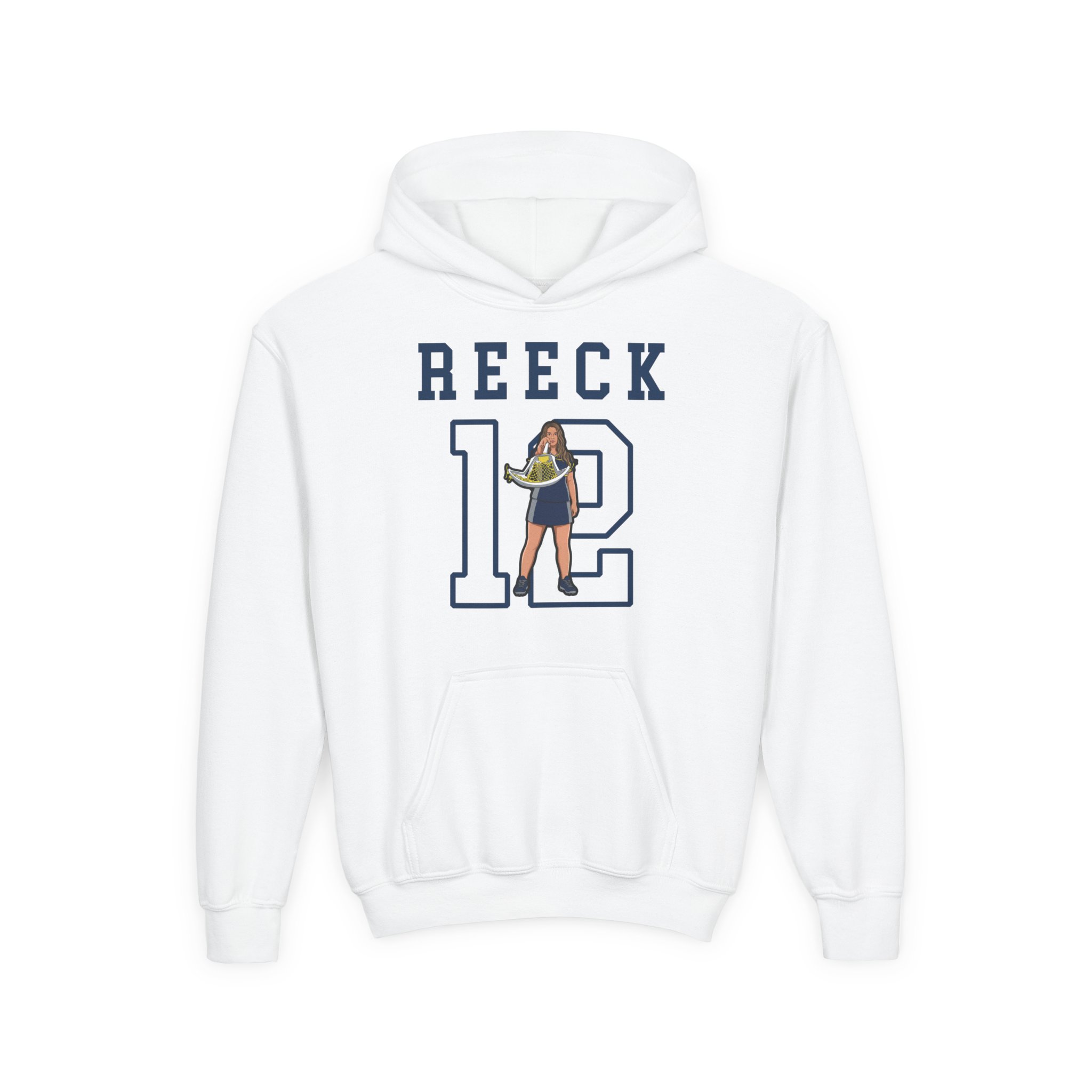 Youth Hoodie — character_shirsey in White