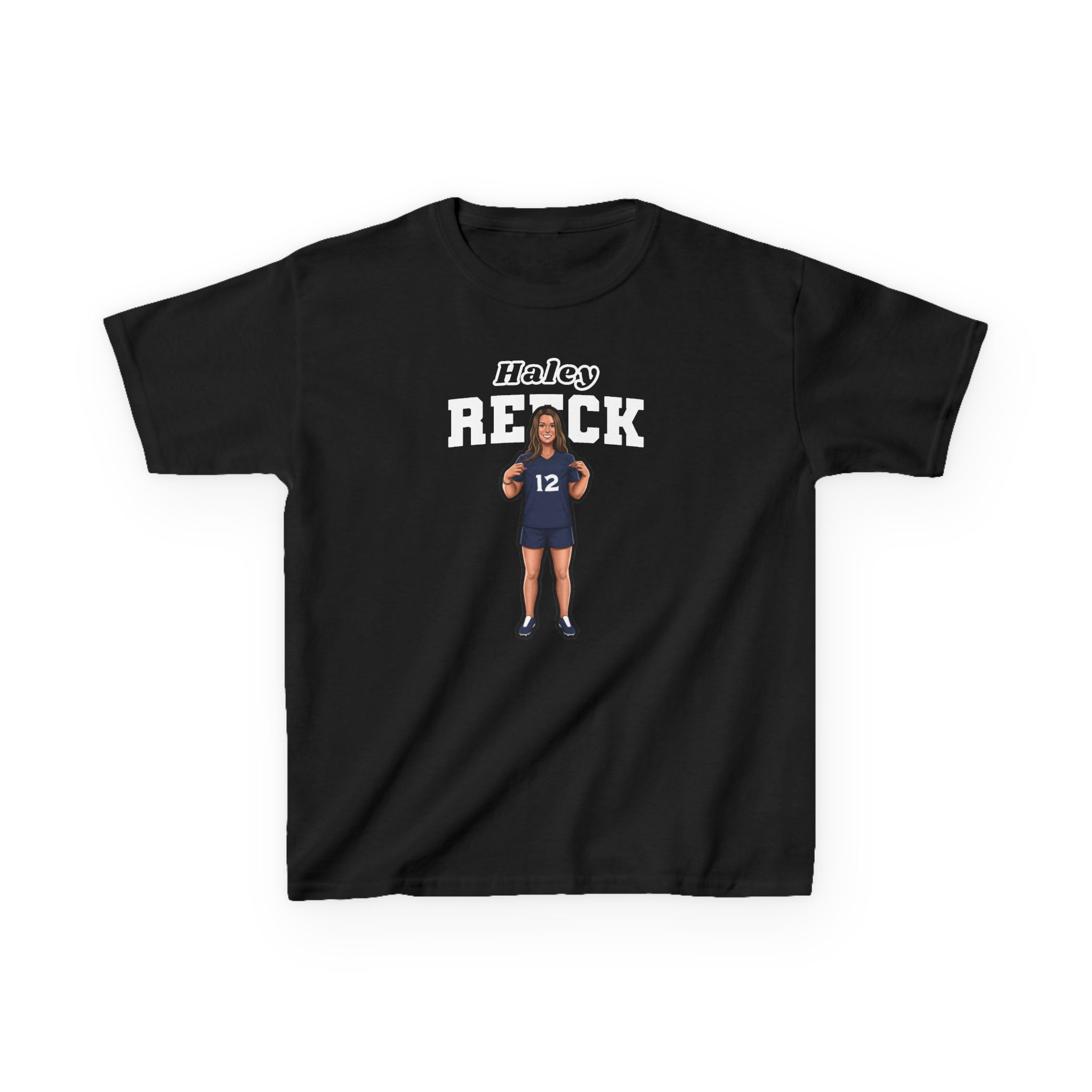 Youth Tee — character_name_arch in Black