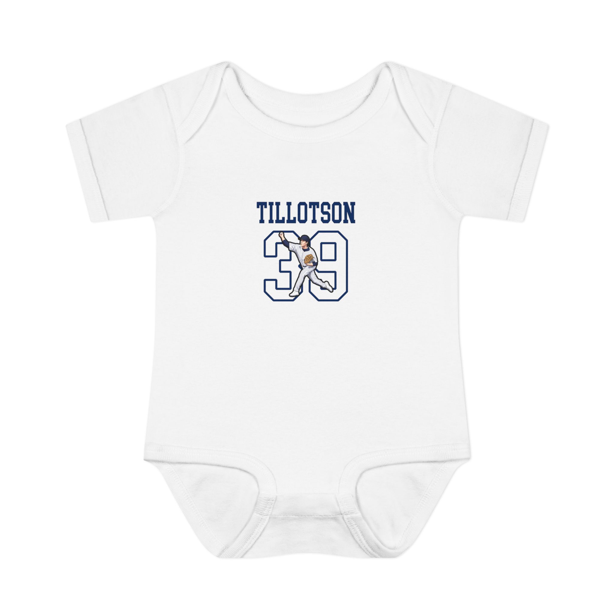 Baby Onesie — character_shirsey in White
