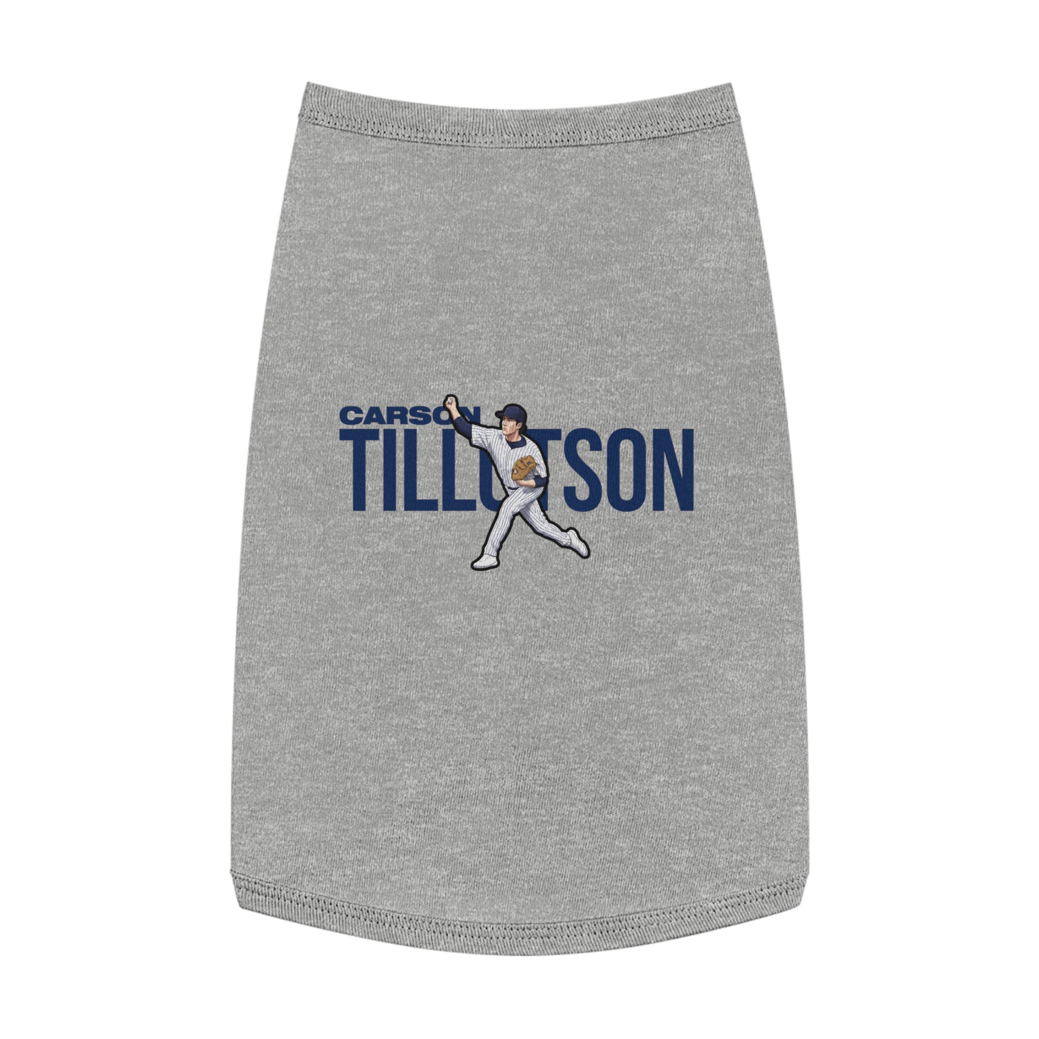 Pet Tank Top — character_player_name in White