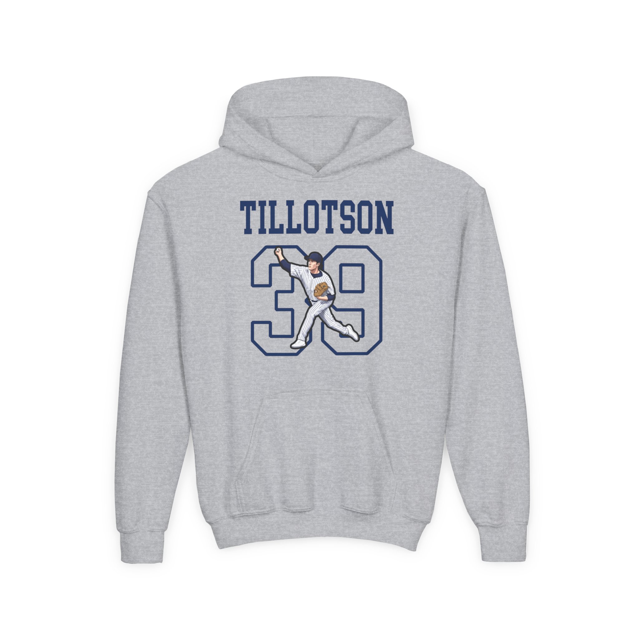 Youth Hoodie — character_shirsey in Grey