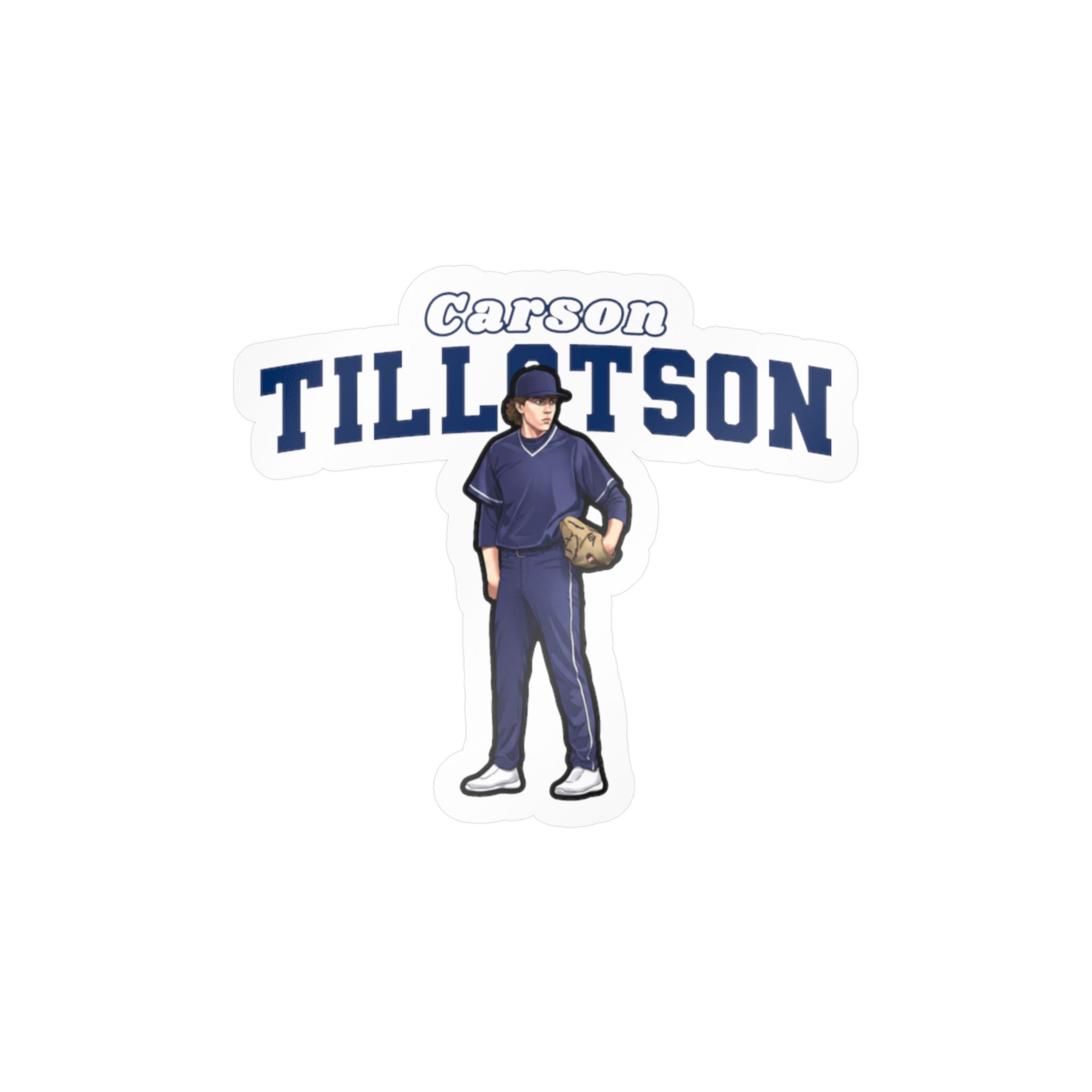 Vinyl Sticker — character_name_arch in Classic