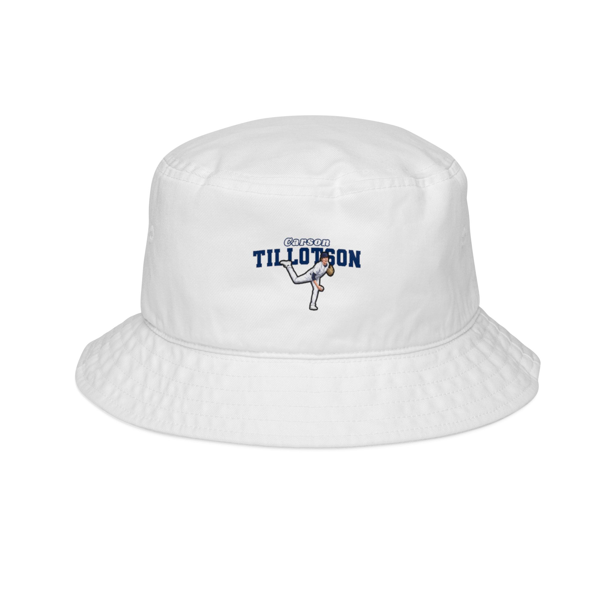 Bucket Hat — character_name_arch in White