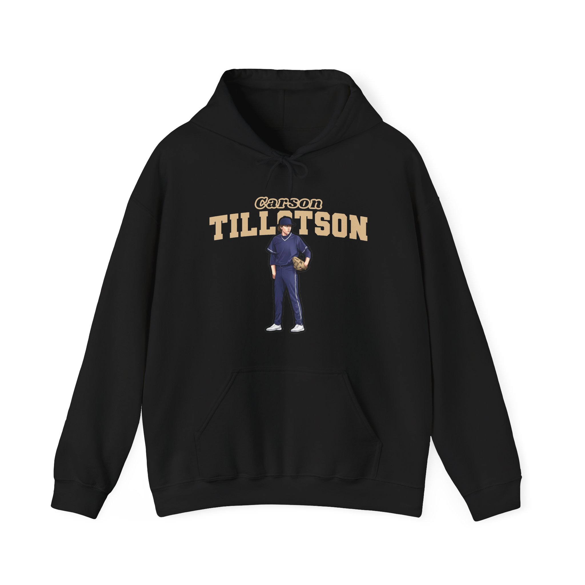 Hoodie — character_name_arch in Black