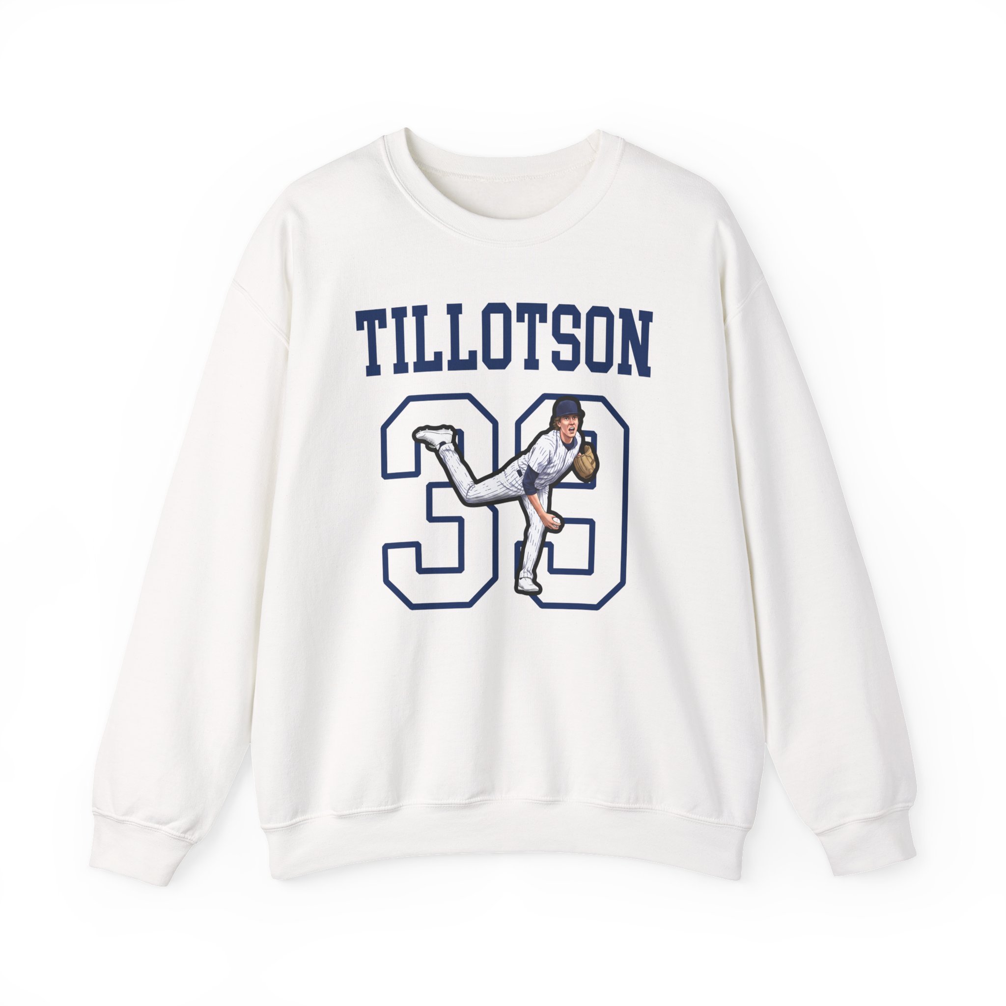 Crewneck Sweatshirt — character_shirsey in White