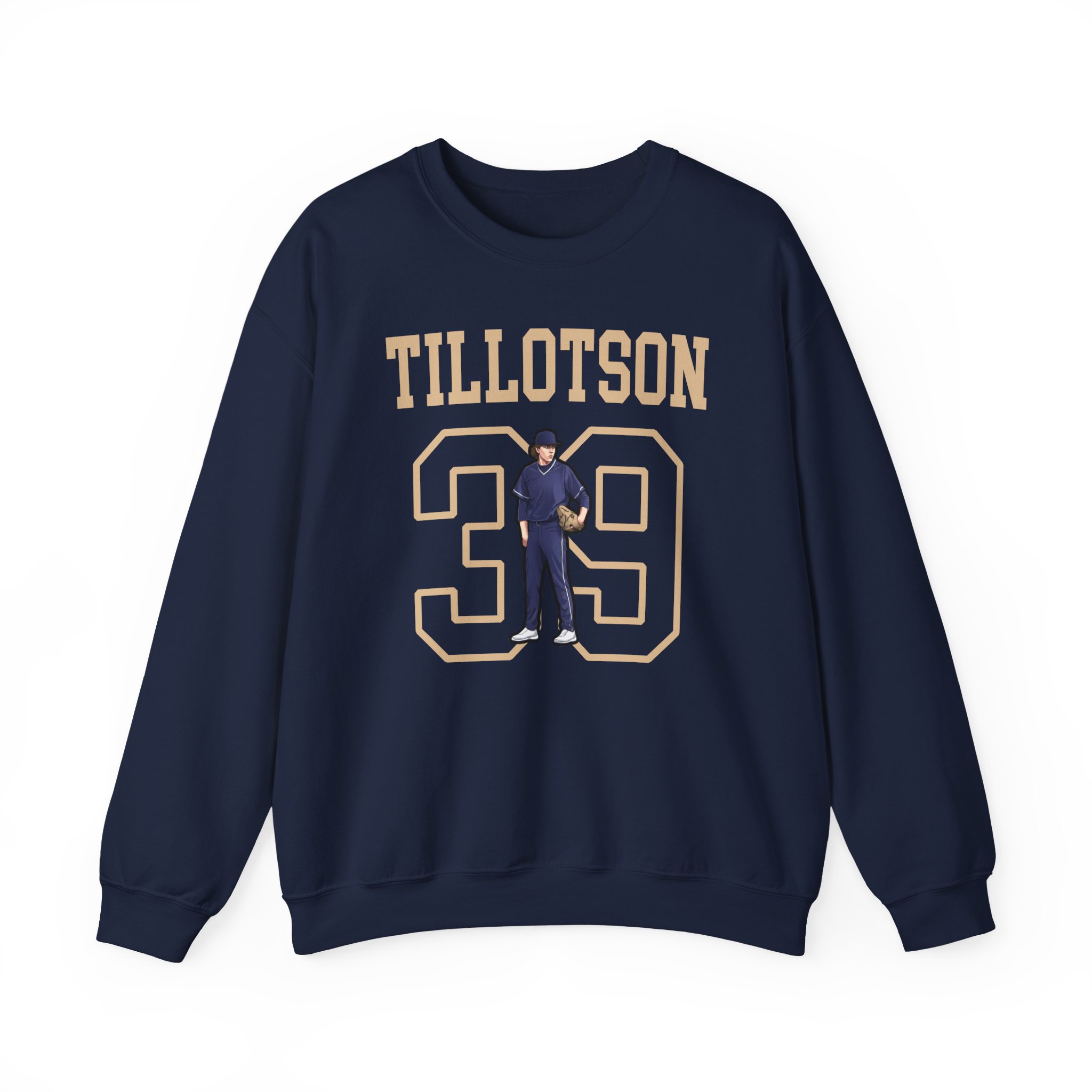 Crewneck Sweatshirt — character_shirsey in Navy