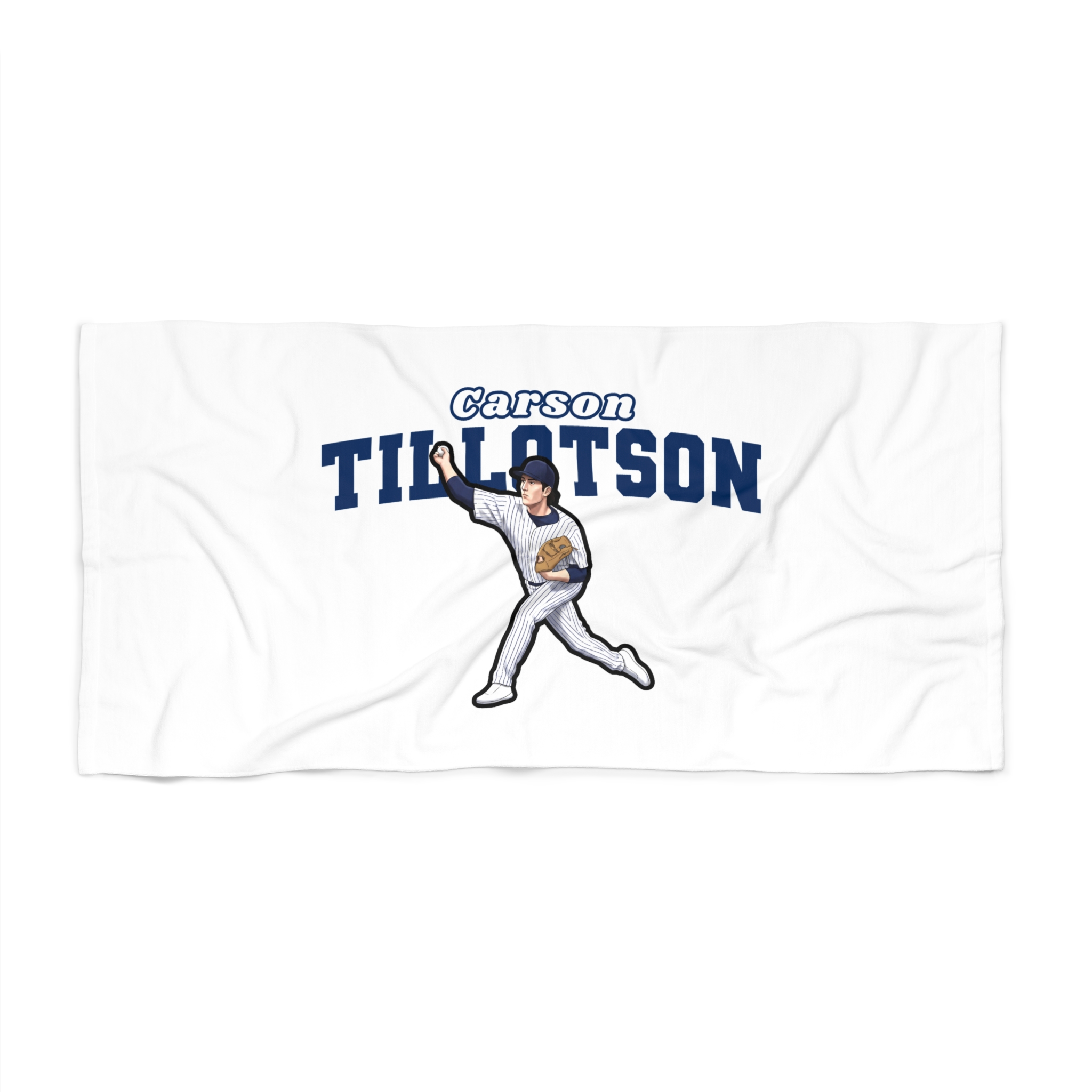 Beach Towel — character_name_arch in Classic
