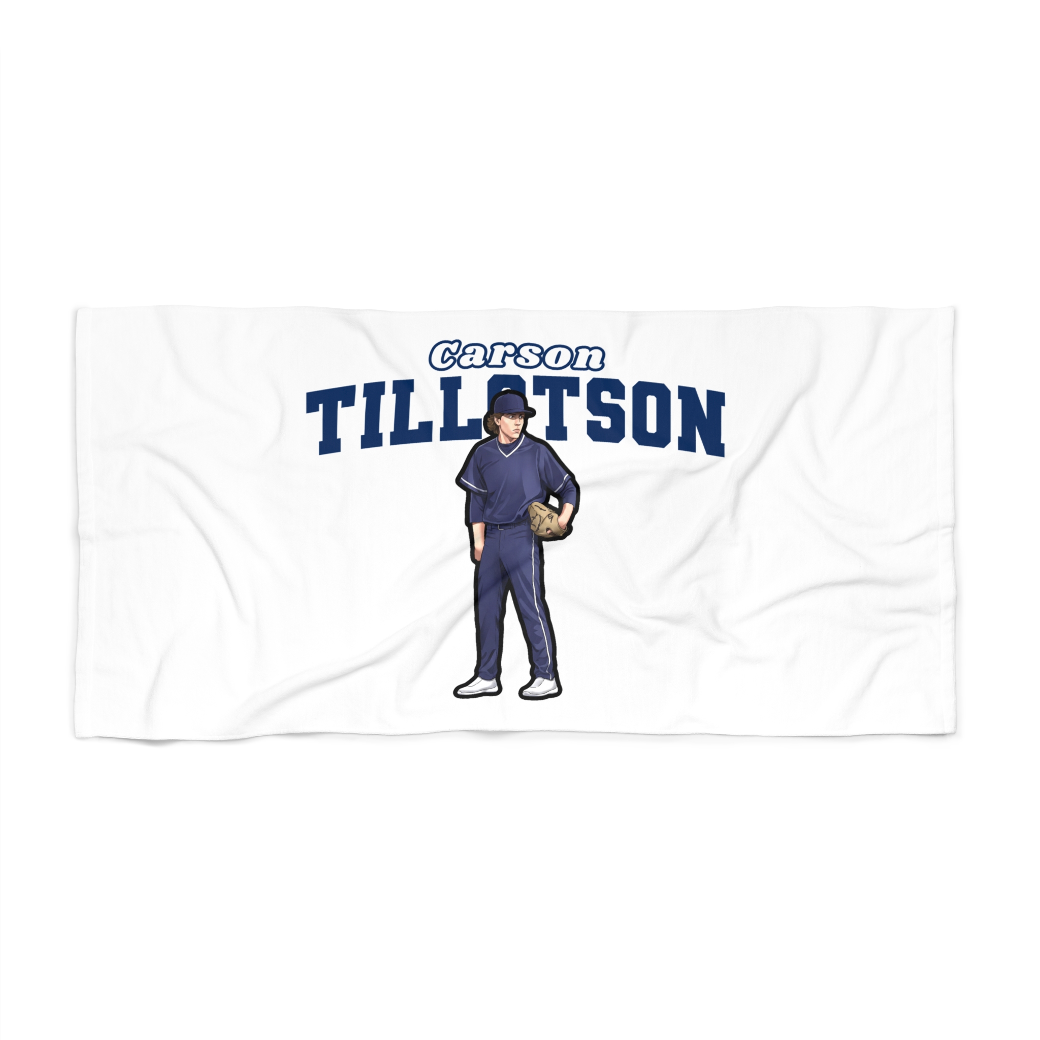 Beach Towel — character_name_arch in Classic