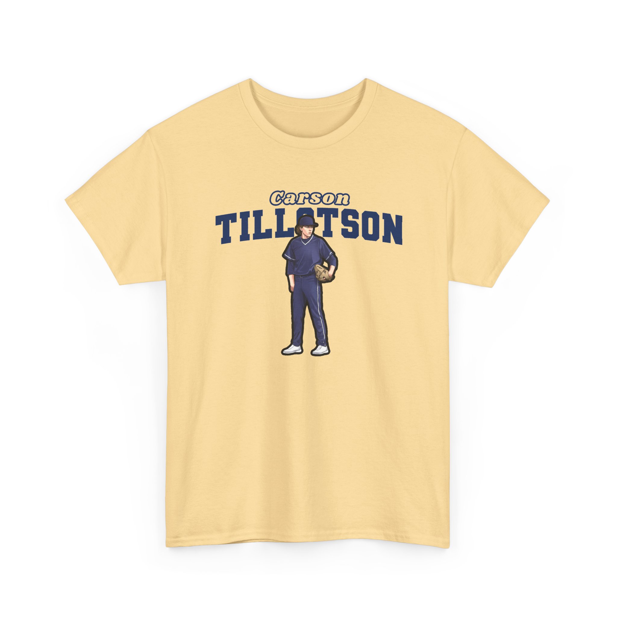 Tee — character_name_arch in Yellow