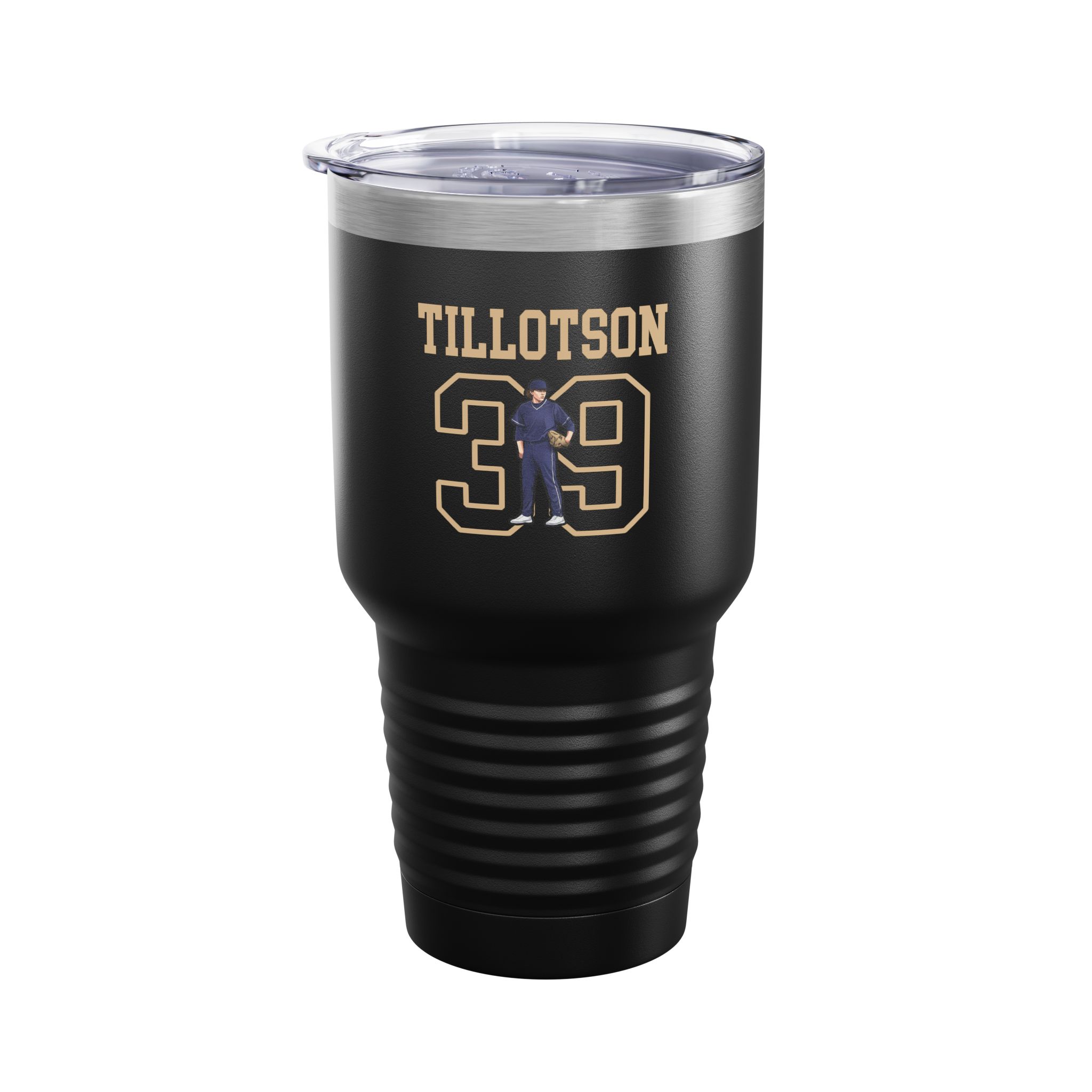 30oz Tumbler — character_shirsey in Black